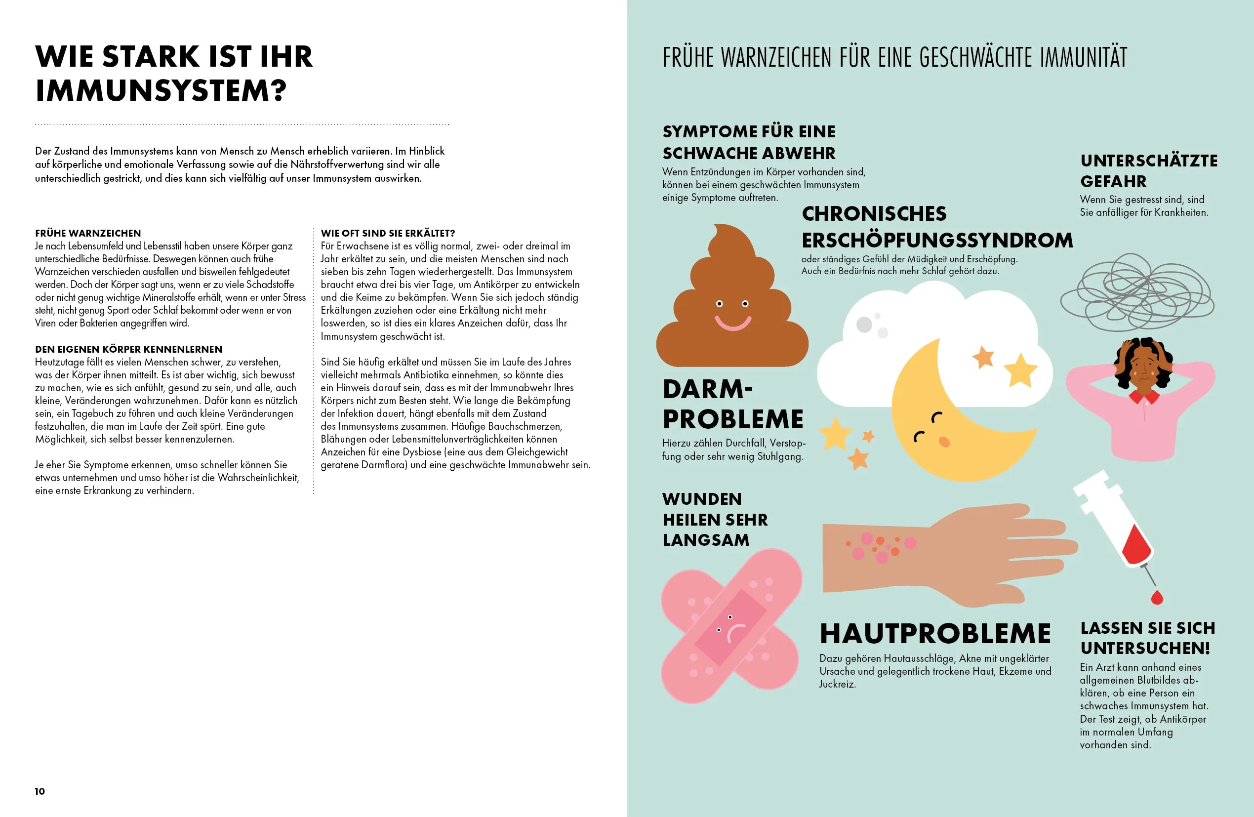 Innenansicht von 'Das Kochbuch fürs Immunsystem' - Taschenbuch