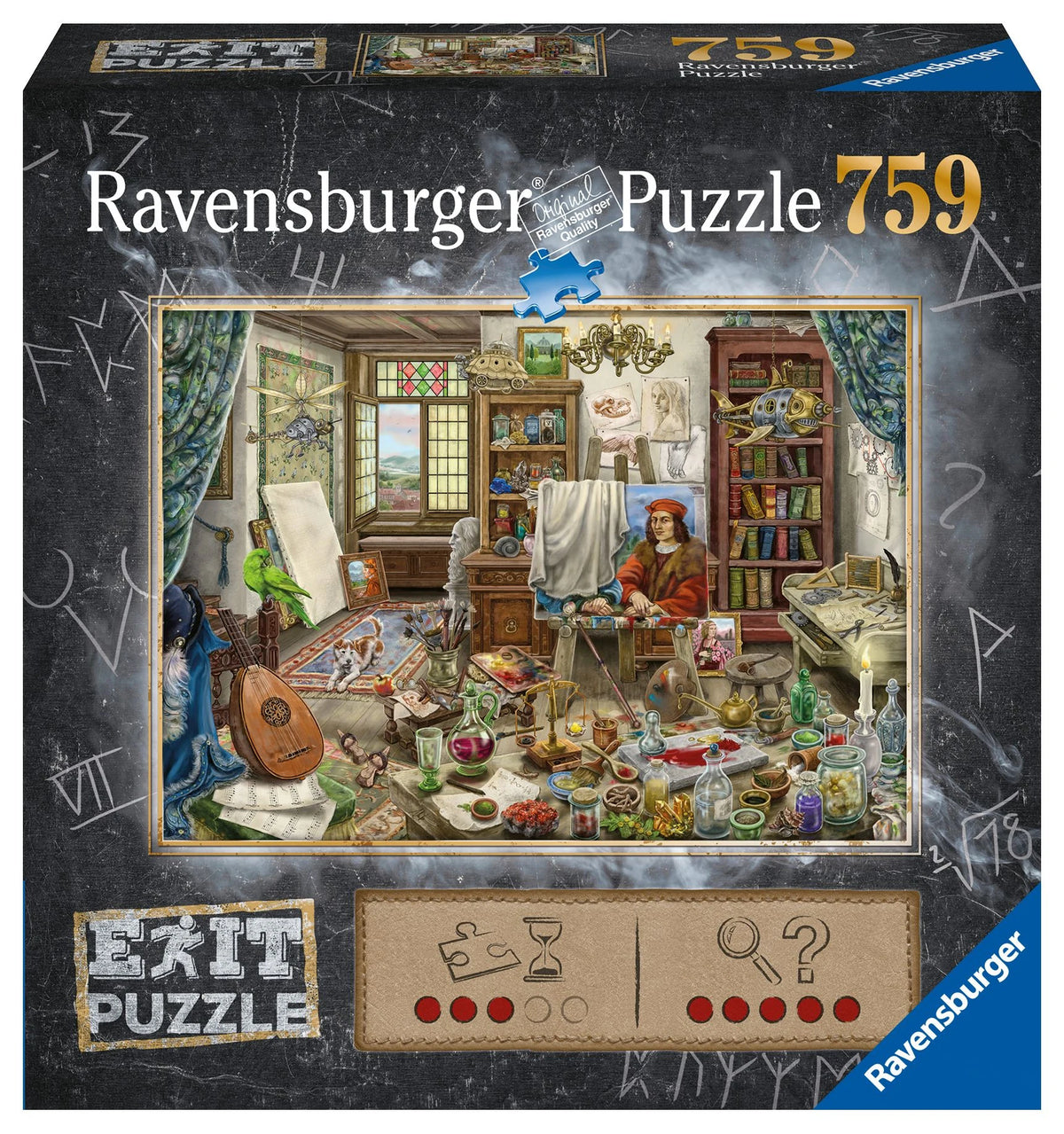 Puzzle: Erwachsenenpuzzle 759 Teile - Das Künstleratelier