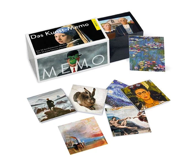 Memospiel: Das Kunst-Memo | The Art Matching Game