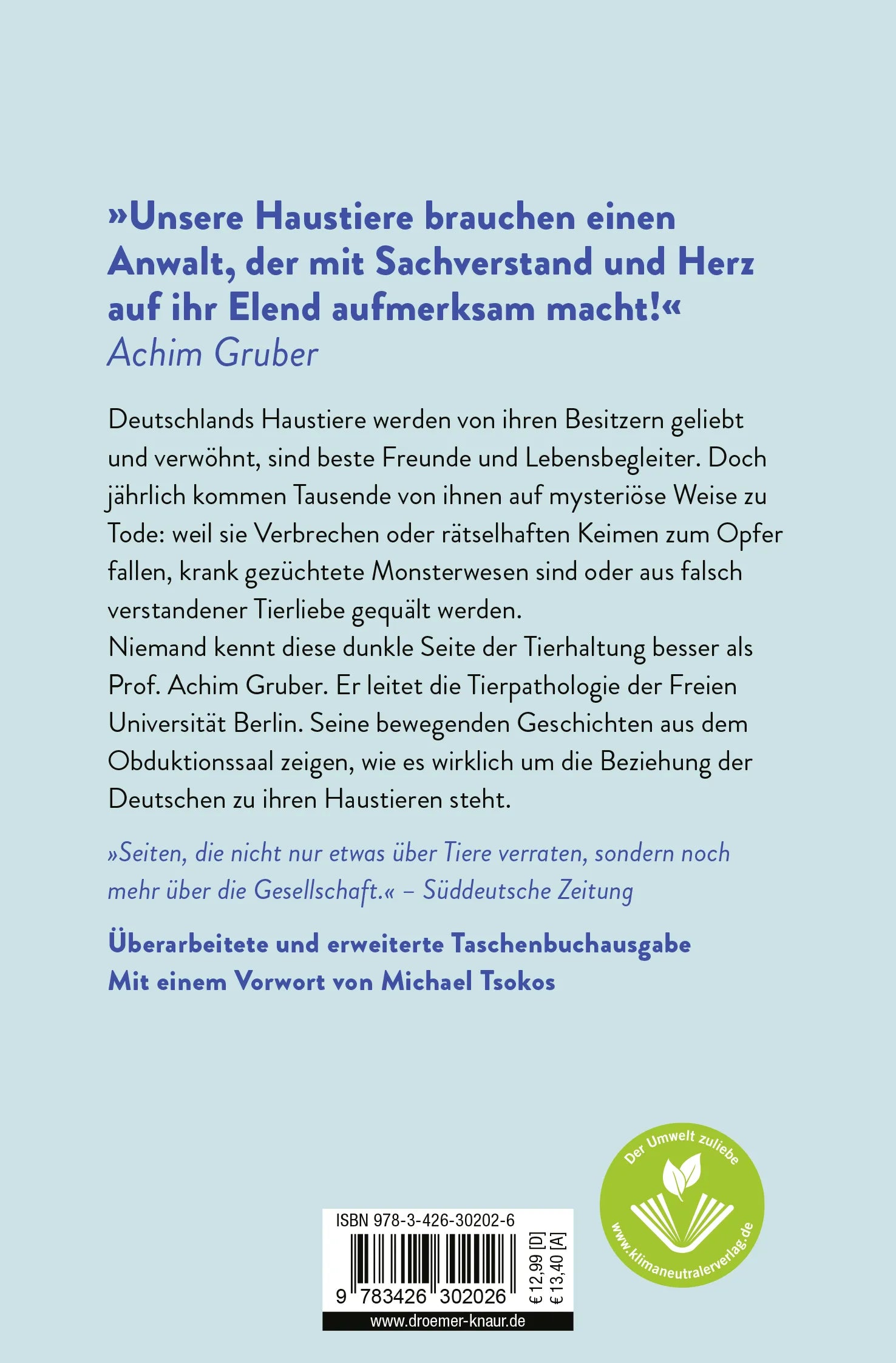 Rückseite: Das Kuscheltierdrama (Taschenbuch)