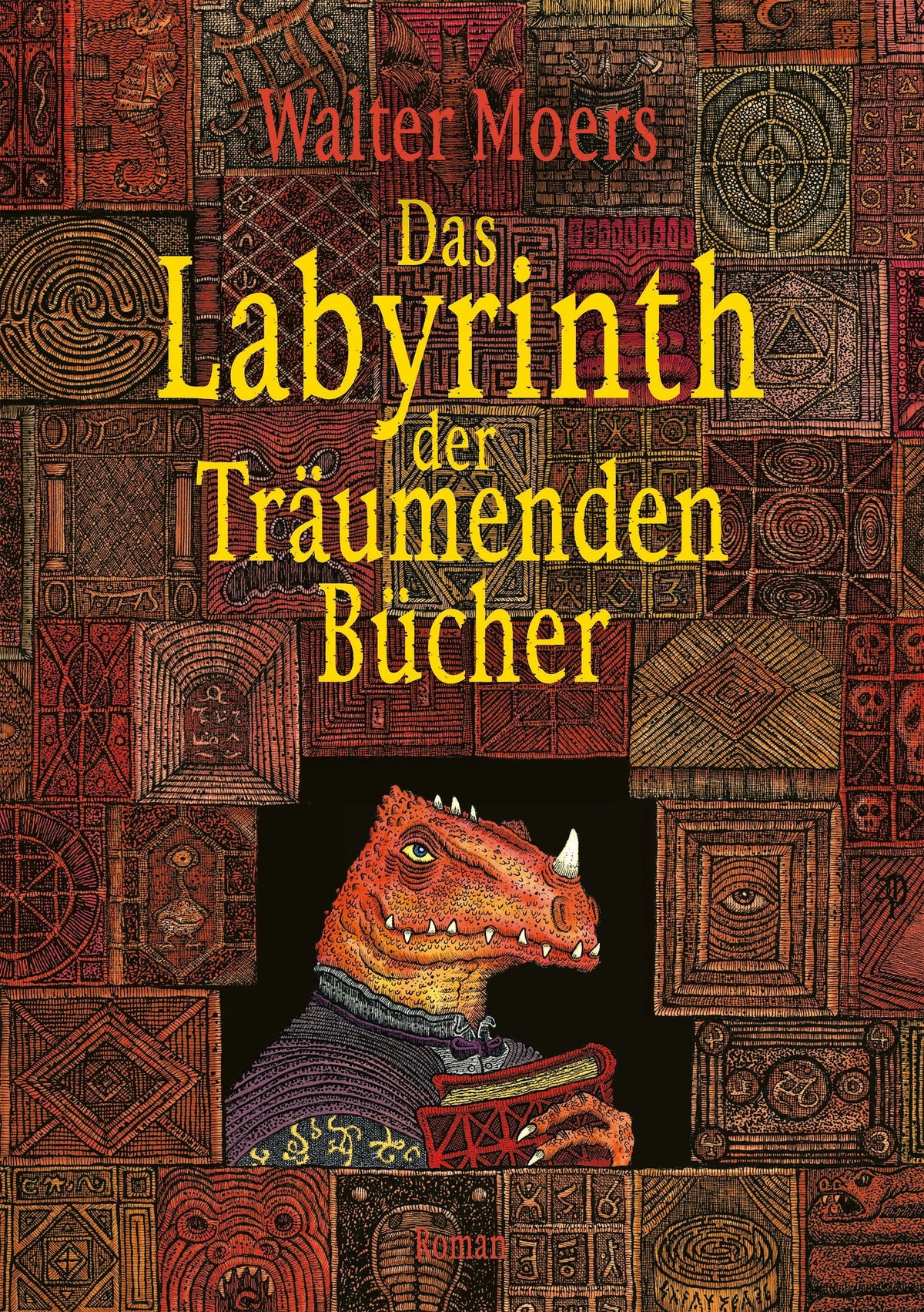 Cover: Das Labyrinth der Träumenden Bücher (Hardcover) von Walter Moers