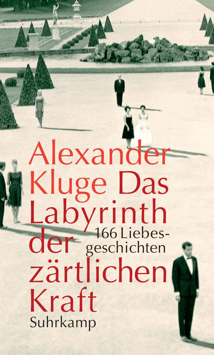 Buchcover von 'Das Labyrinth der zärtlichen Kraft' - Gebundene Ausgabe von Alexander Kluge