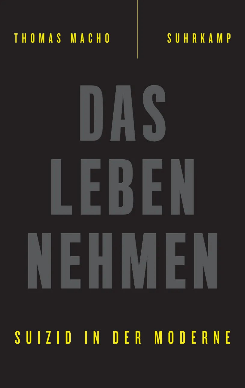 Buchcover von 'Das Leben nehmen' - Gebundene Ausgabe von Thomas Macho