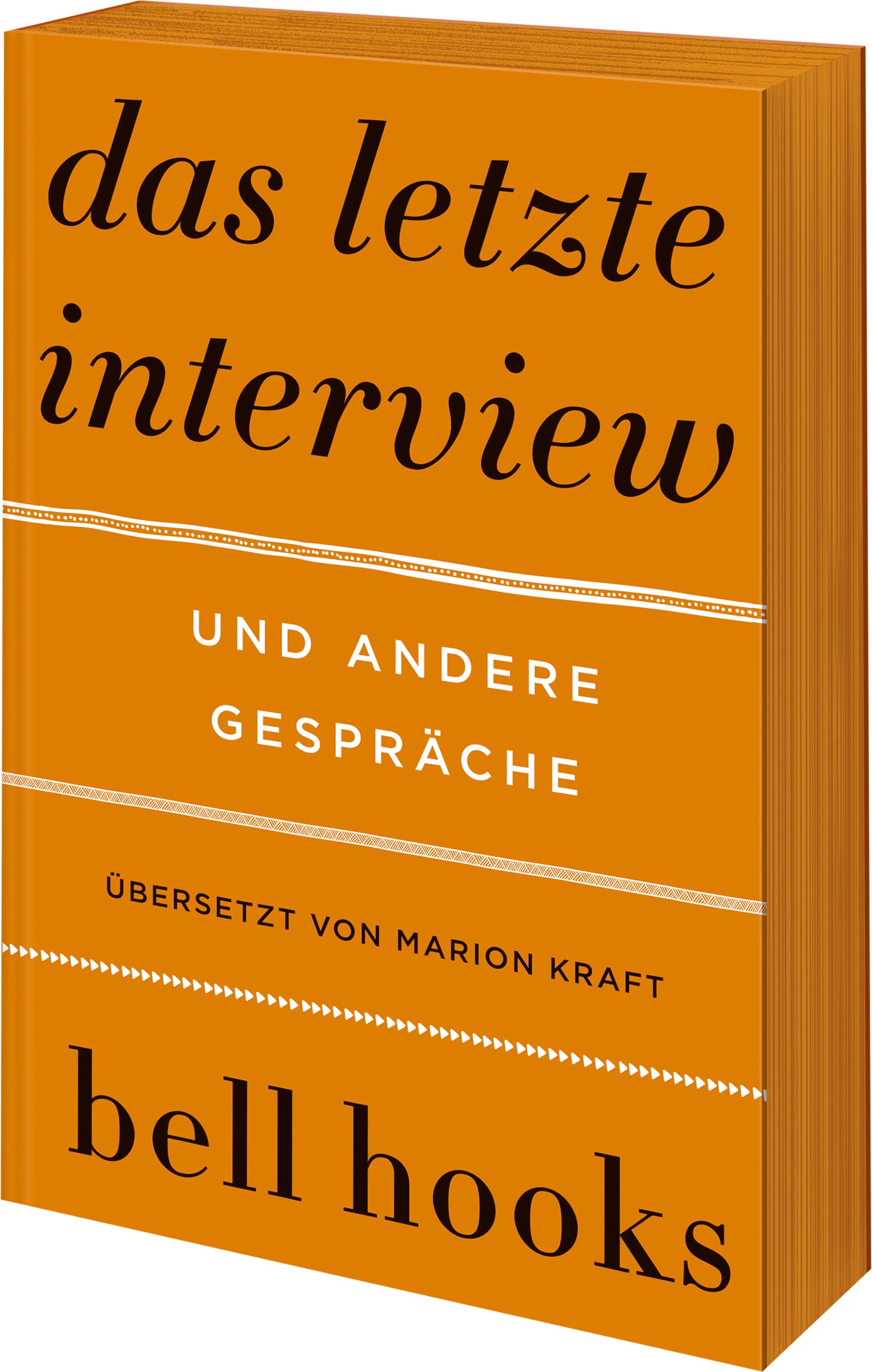Buchcover von 'Das letzte Interview und andere Gespräche' - Gebundene Ausgabe von bell hooks