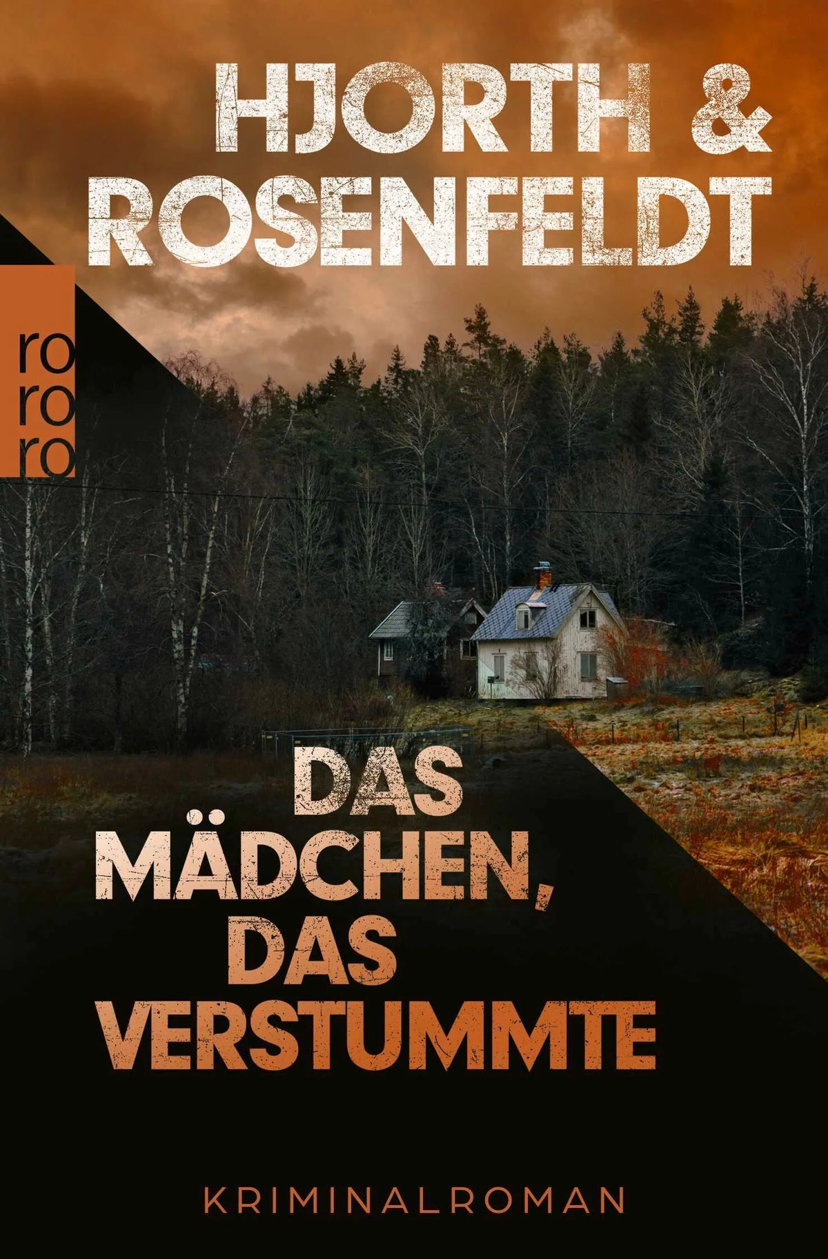 Cover: Das Mädchen, das verstummte (Taschenbuch) von Michael Hjorth