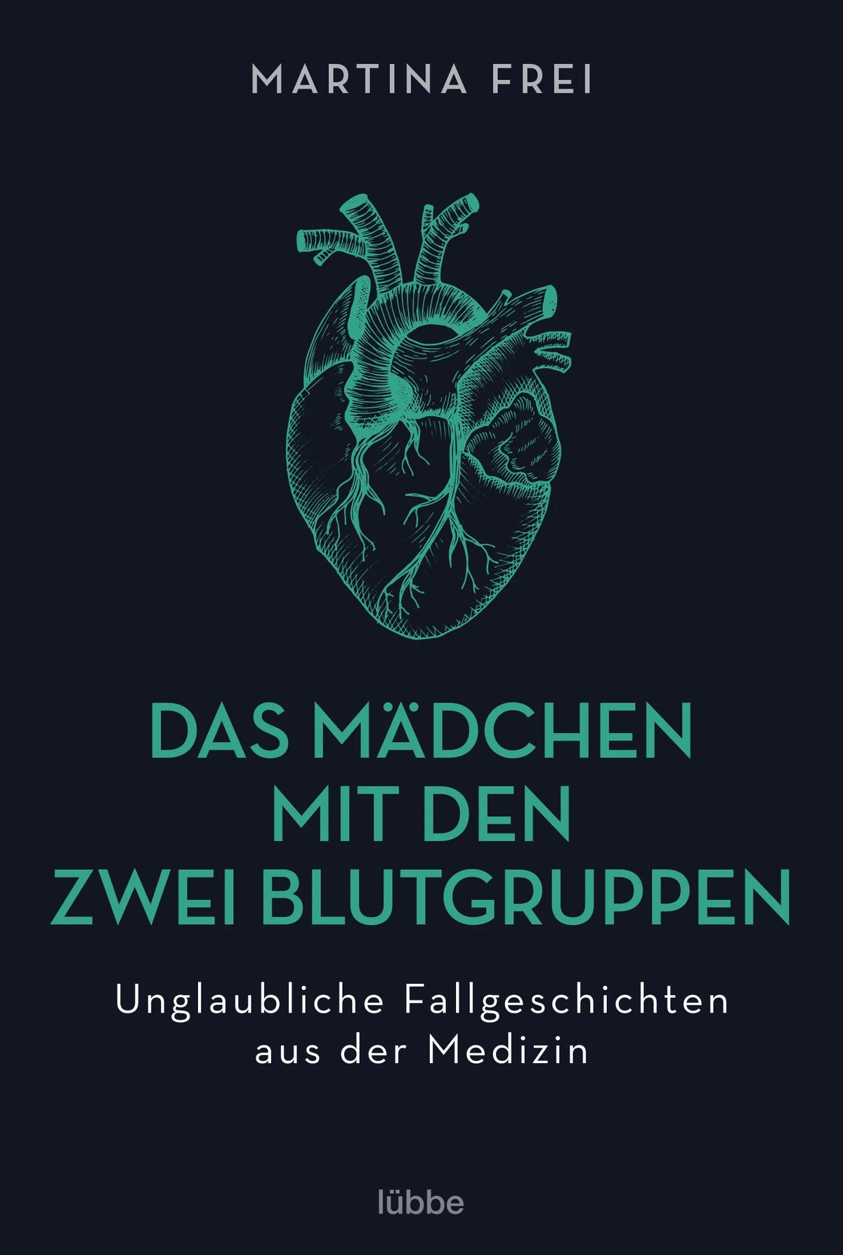 Buchcover von 'Das Mädchen mit den zwei Blutgruppen' - Taschenbuch von Martina Frei