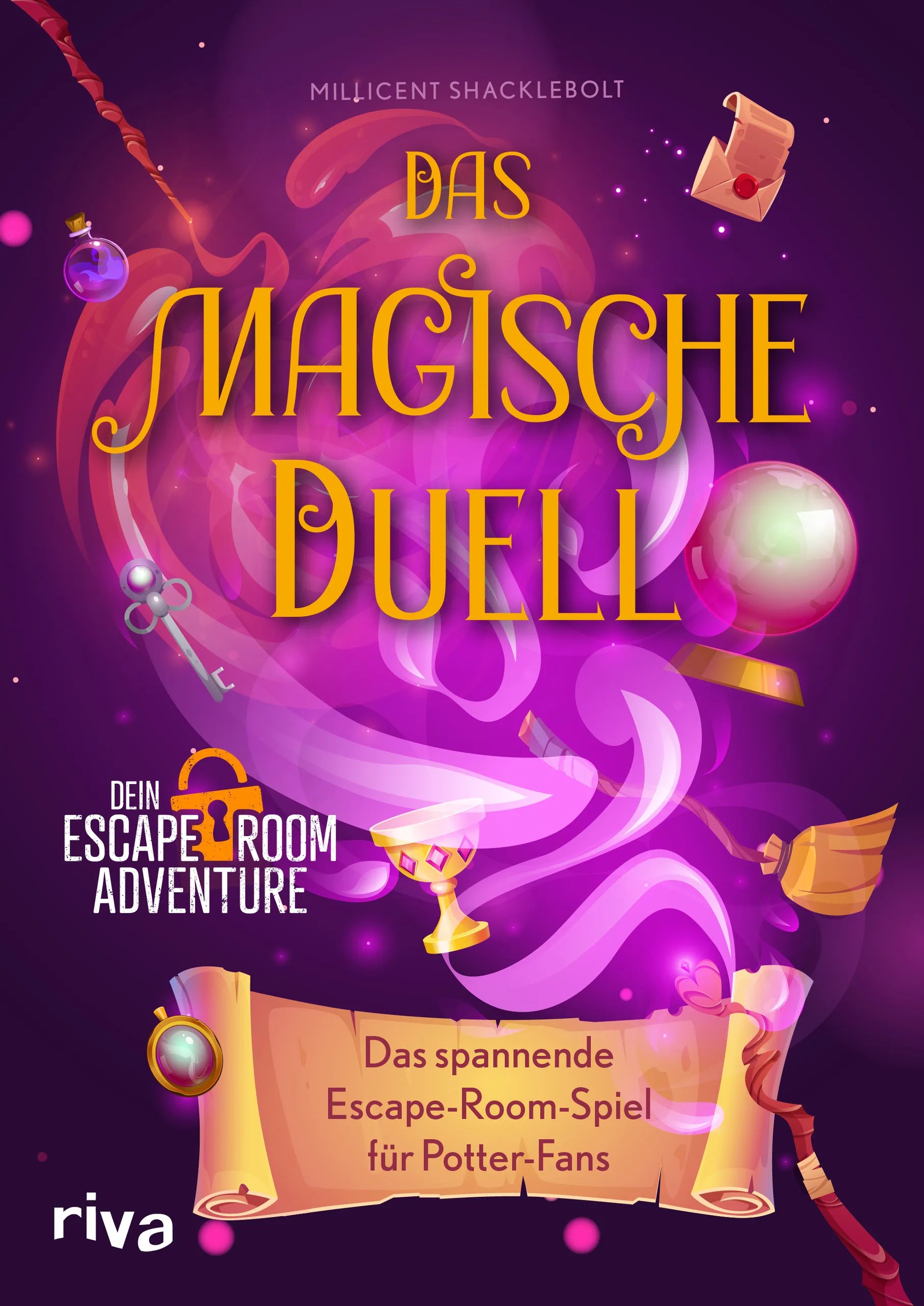 Buchcover von 'Das magische Duell' - Taschenbuch von Millicent Shacklebolt