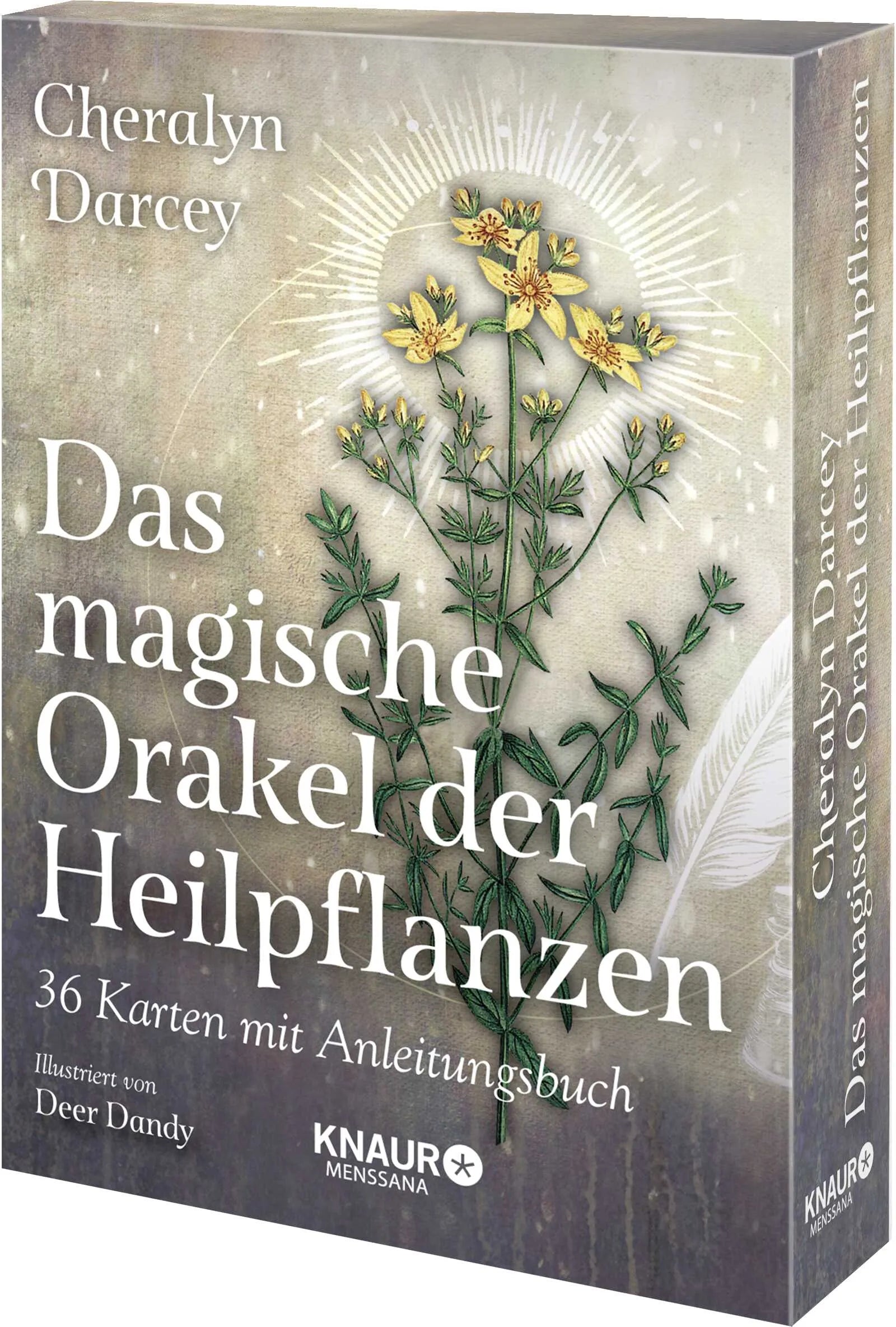 Buchcover von 'Das magische Orakel der Heilpflanzen' - Taschenbuch von Cheralyn Darcey