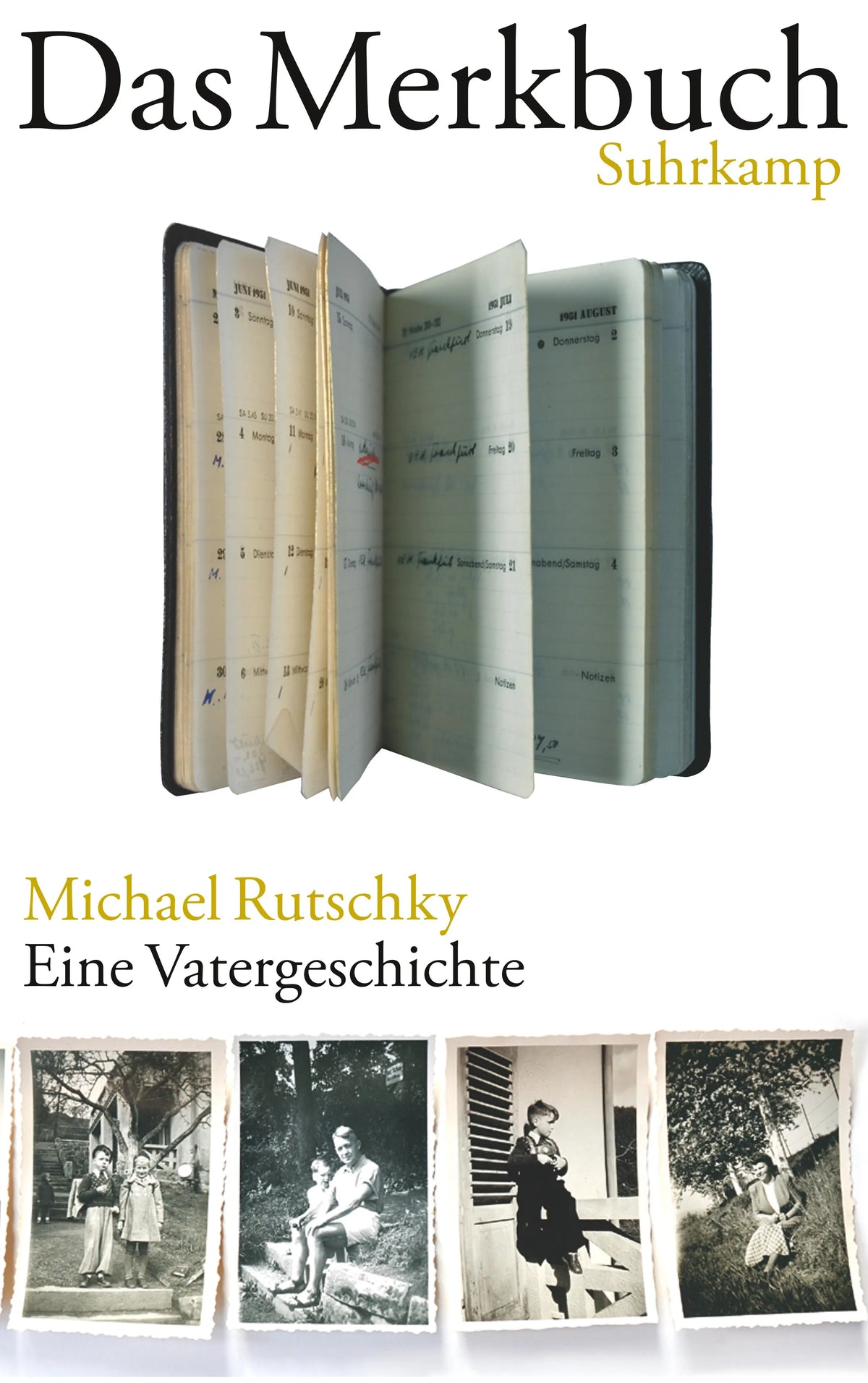 Buchcover von 'Das Merkbuch' - Gebundene Ausgabe von Michael Rutschky