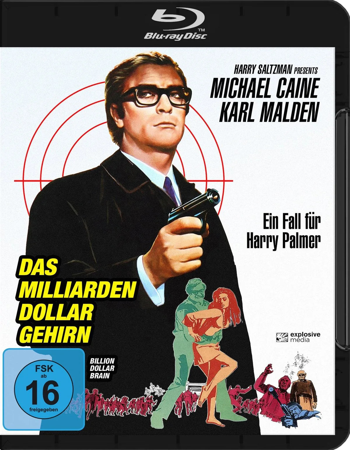 Das Milliarden Dollar Gehirn - Blu-ray Disc