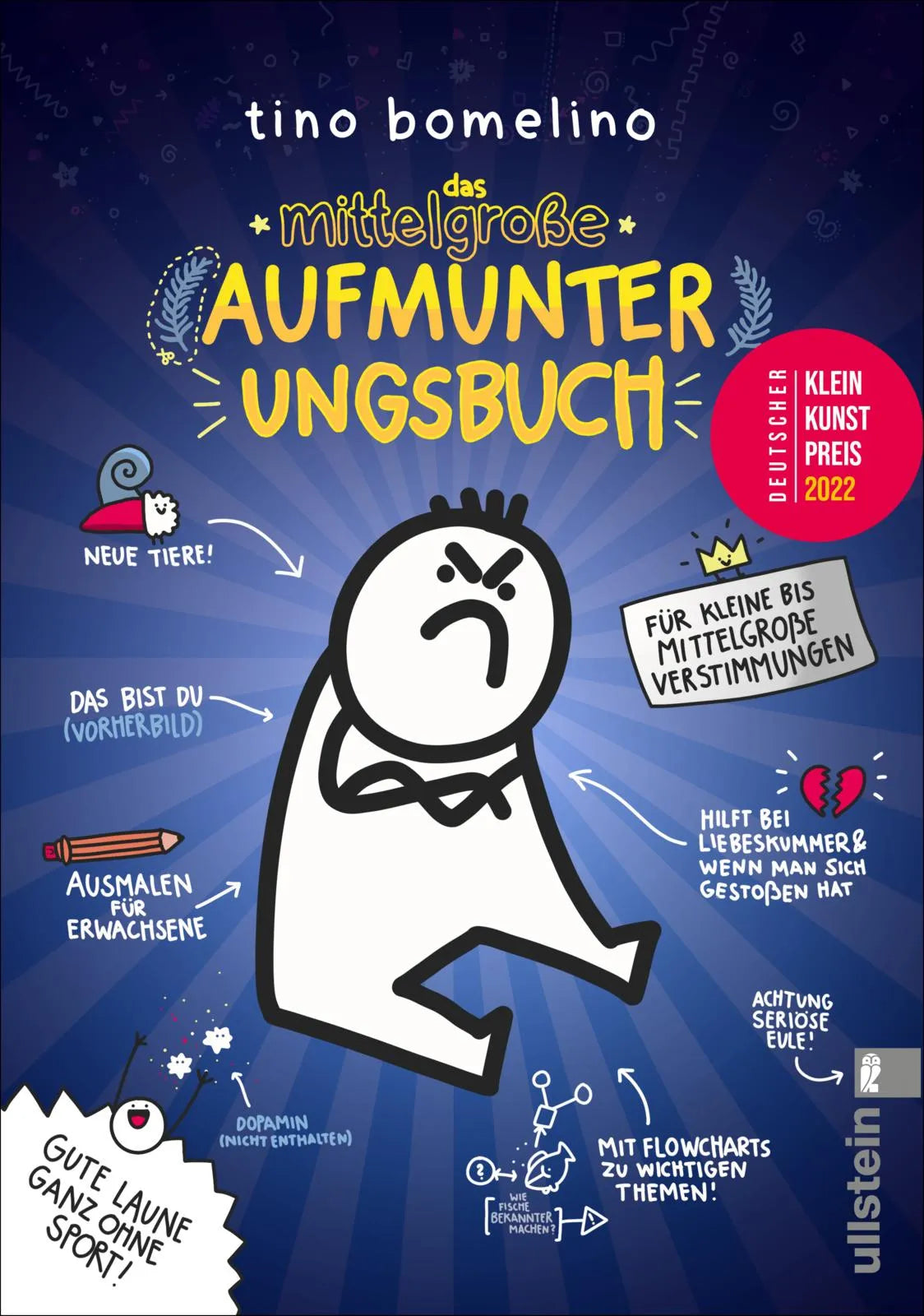 Produktansicht: Das mittelgroße Aufmunterungsbuch (Taschenbuch)