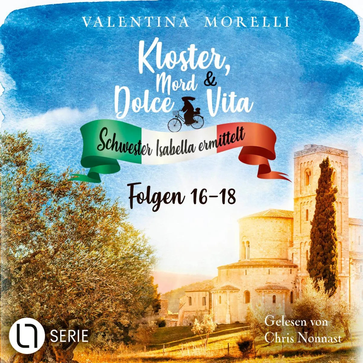 Cover: Das mörderische Manuskript / Der gestohlene Mönch / Das Rätsel des Klosterkellers (Hörbuch Download) von Valentina Morelli