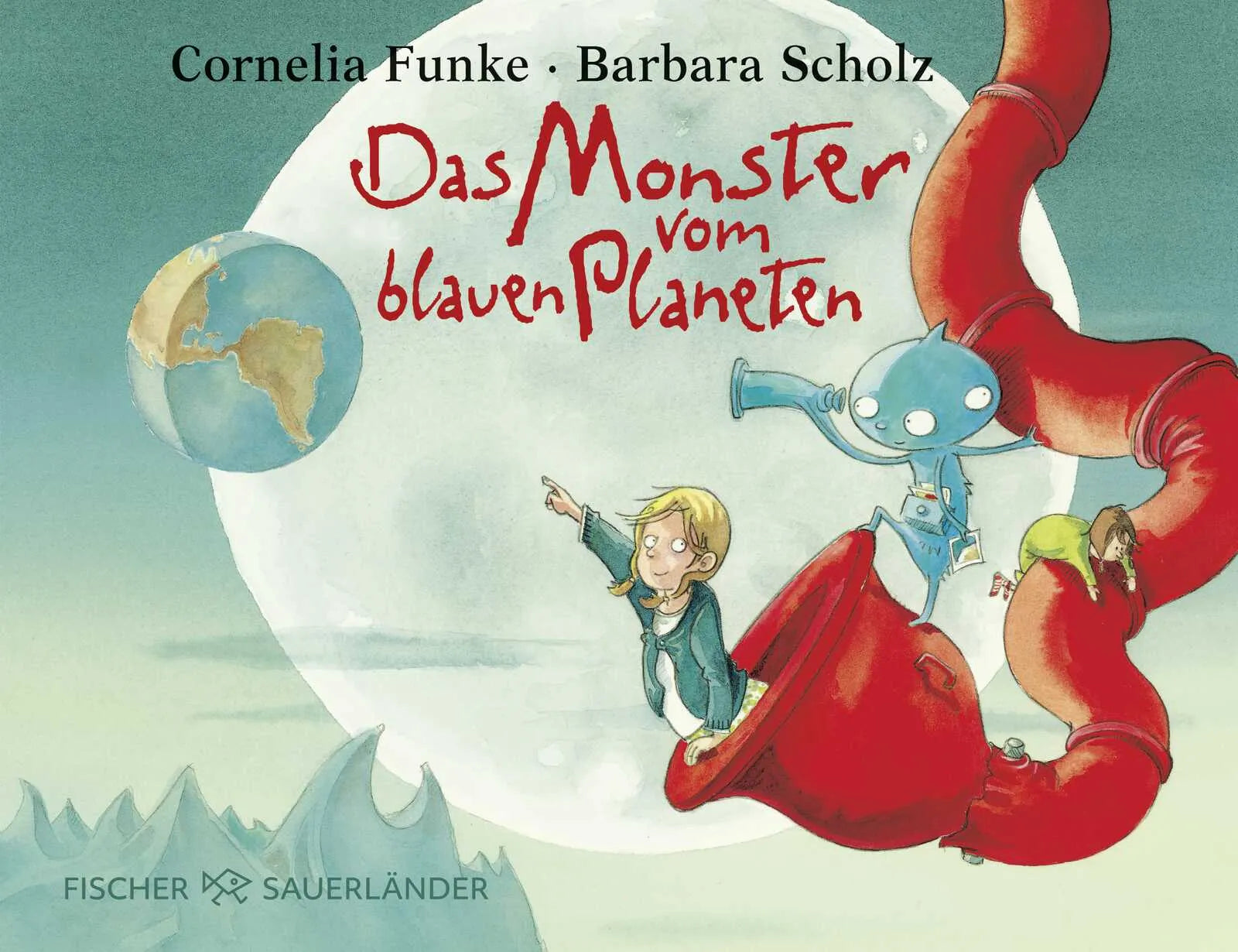 Buchcover von 'Das Monster vom blauen Planeten' - Taschenbuch von Cornelia Funke