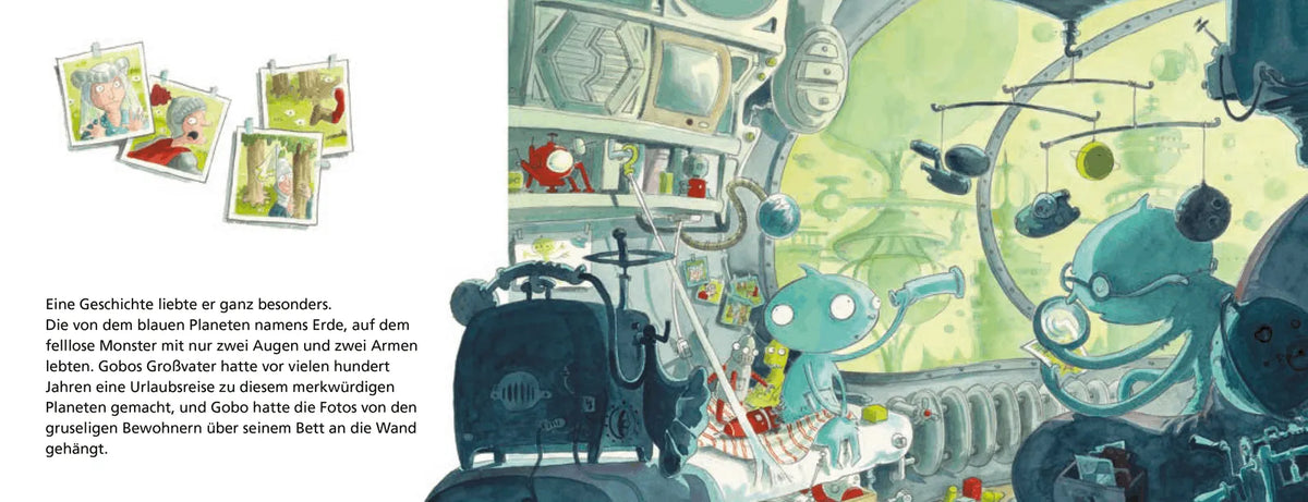 Detailansicht: Das Monster vom blauen Planeten (Taschenbuch)
