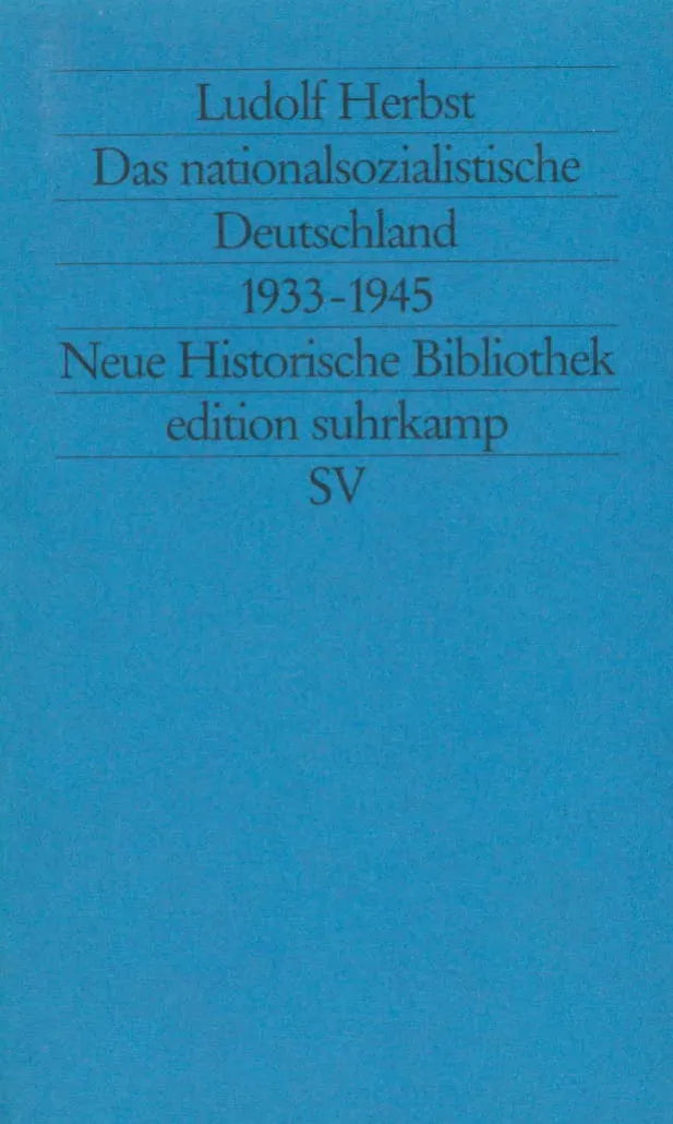 Buchcover von 'Das nationalsozialistische Deutschland' - Taschenbuch von Ludolf Herbst