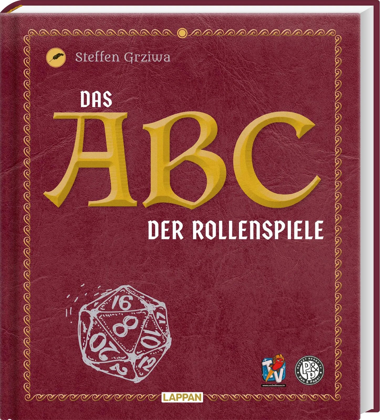 Cover: Das Nerd-ABC: Das ABC der Rollenspiele (Hardcover) von Steffen Grziwa