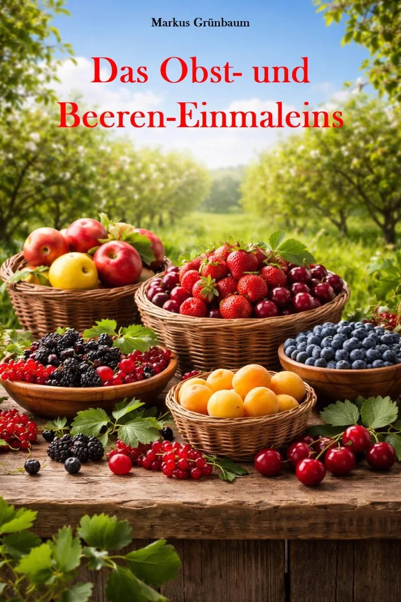 Cover: Das Obst- und Beeren-Einmaleins (E-Book) von Markus Grünbaum