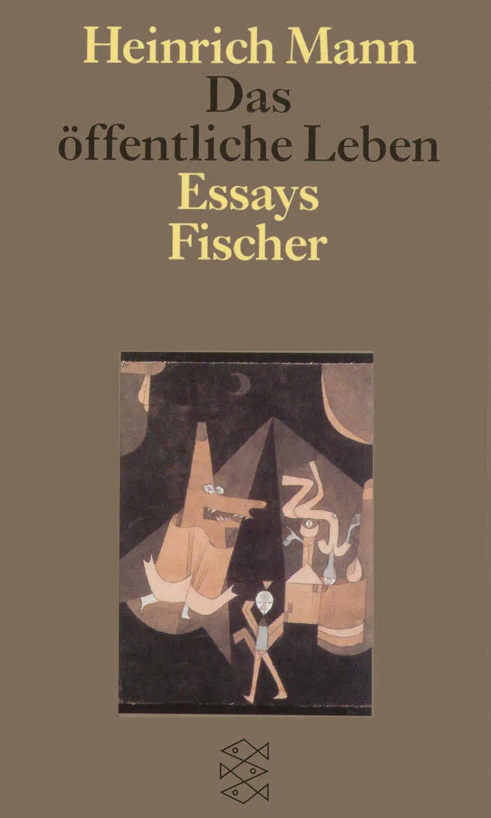 Buchcover von 'Das öffentliche Leben' - Taschenbuch von Heinrich Mann