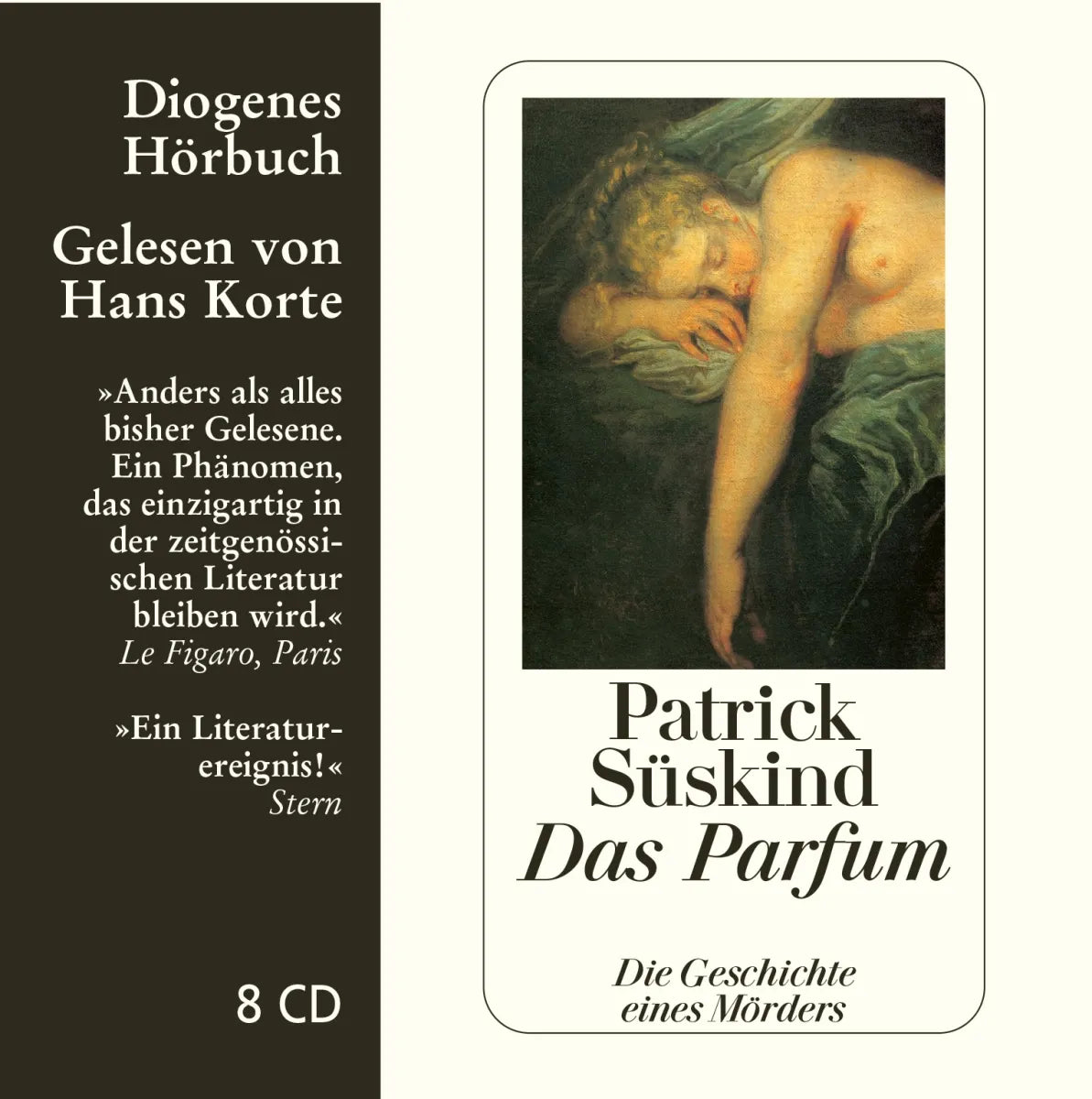 Buchcover von 'Das Parfum' - Hörbuch (CD) von Patrick Süskind