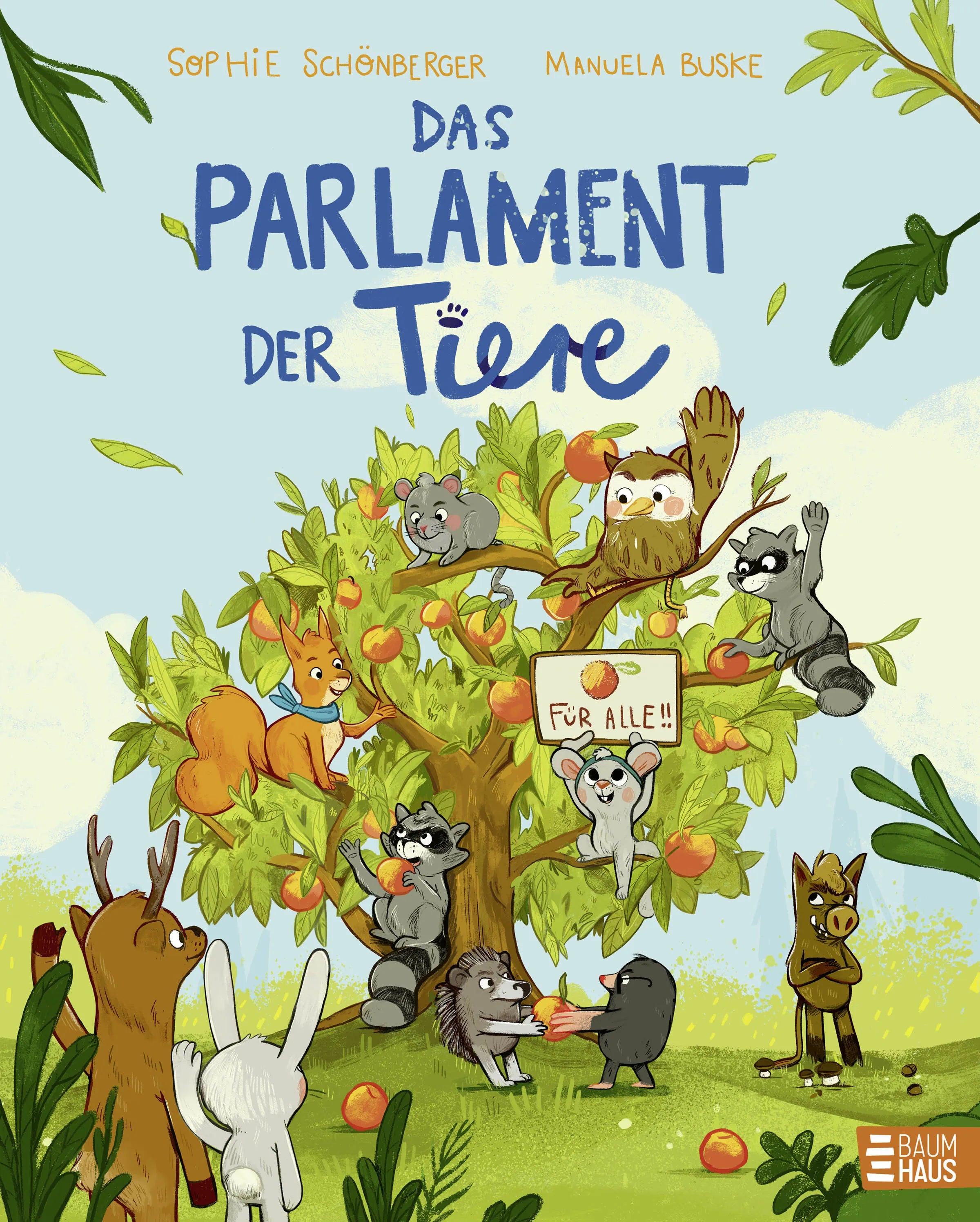 Buchcover von 'Das Parlament der Tiere' - Gebundene Ausgabe von Sophie Schönberger