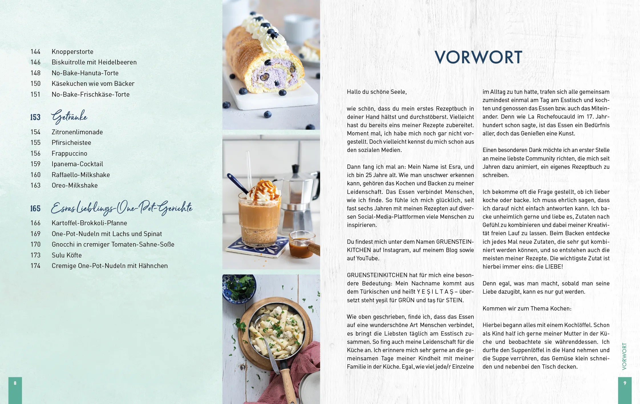 Innenansicht von 'Das Party-Kochbuch' - Gebundene Ausgabe