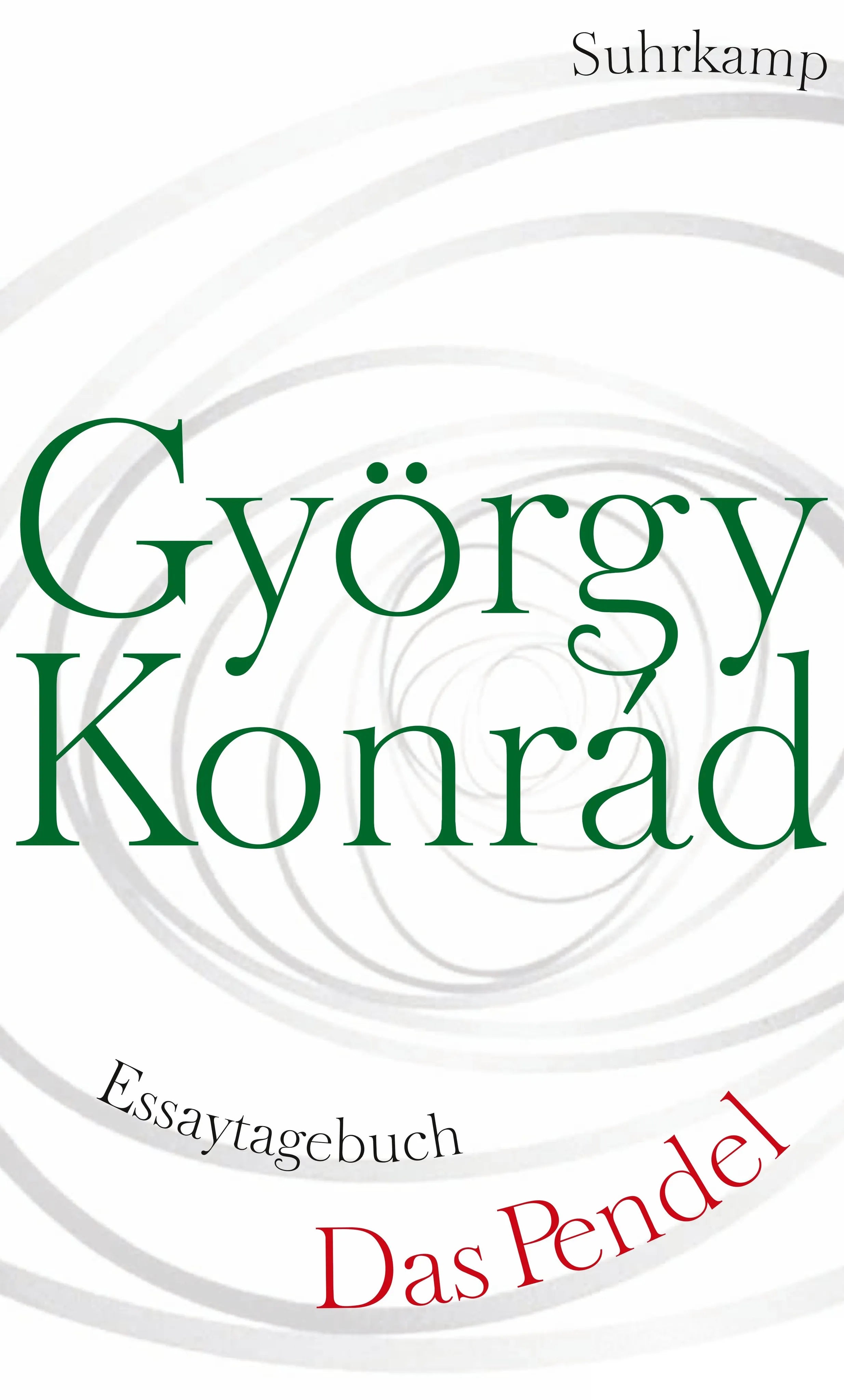 Buchcover von 'Das Pendel' - Gebundene Ausgabe von György Konrád