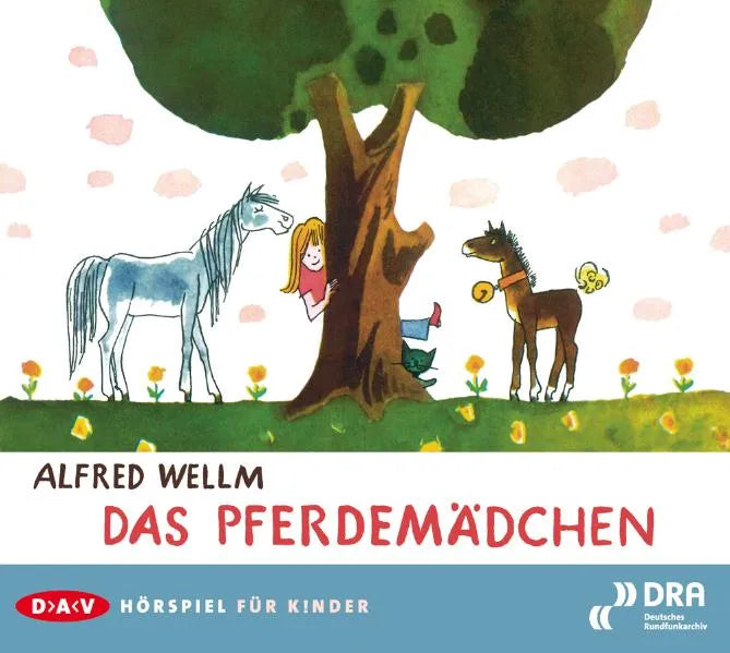 Buchcover von 'Das Pferdemädchen' - Hörbuch (CD) von Alfred Wellm