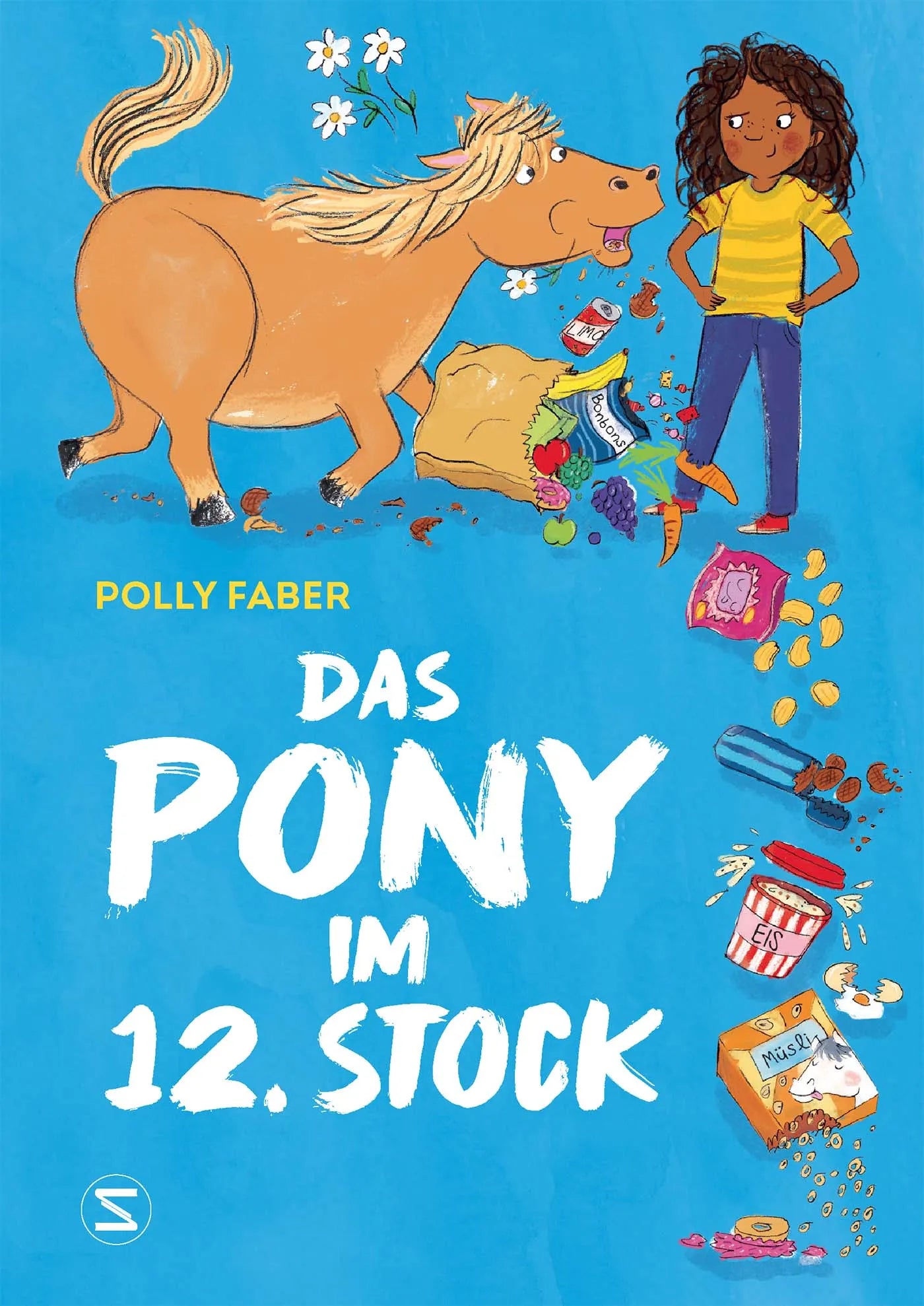 Buchcover von 'Das Pony im 12. Stock' - Gebundene Ausgabe von Polly Faber