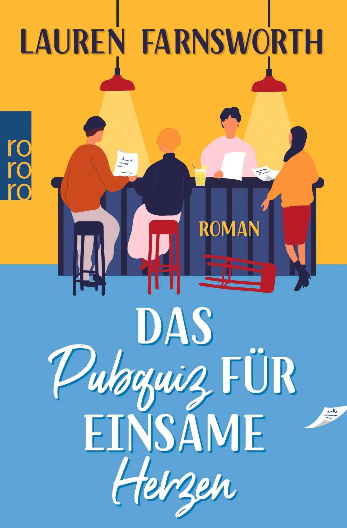 Cover: Das Pubquiz für einsame Herzen (Taschenbuch) von Lauren Farnsworth