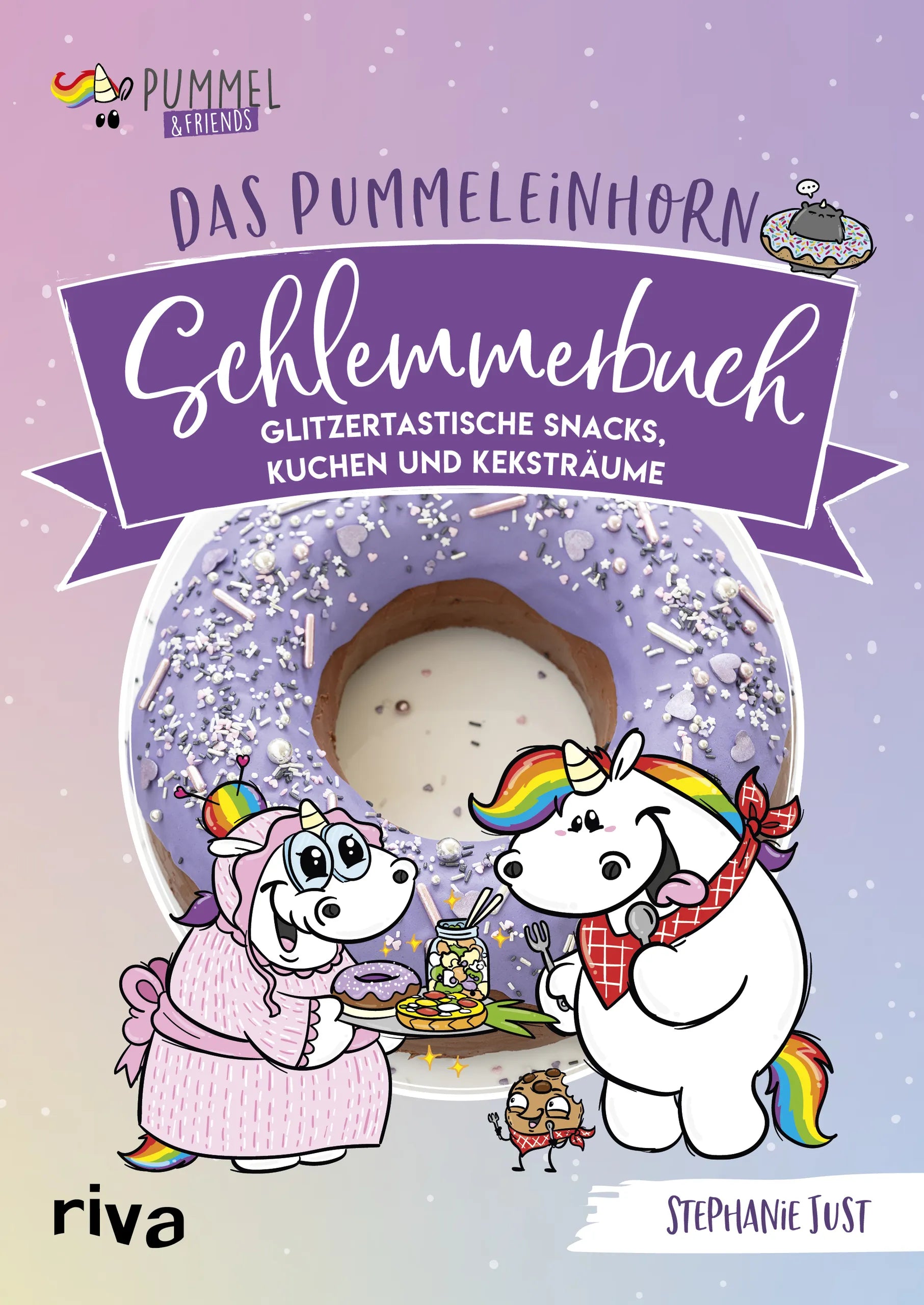 Buchcover von 'Das Pummeleinhorn-Schlemmerbuch' - Gebundene Ausgabe von Pummel & Friends
