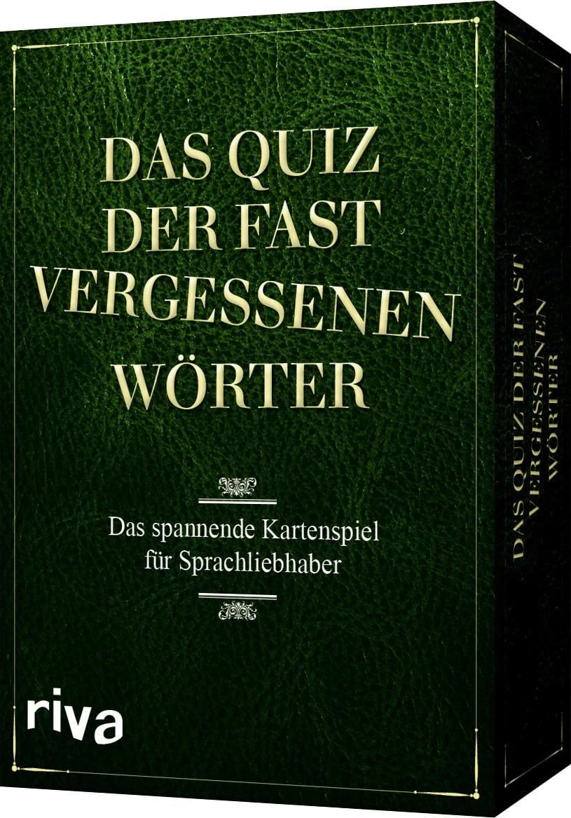 Quizspiel: Das Quiz der fast vergessenen Wörter
