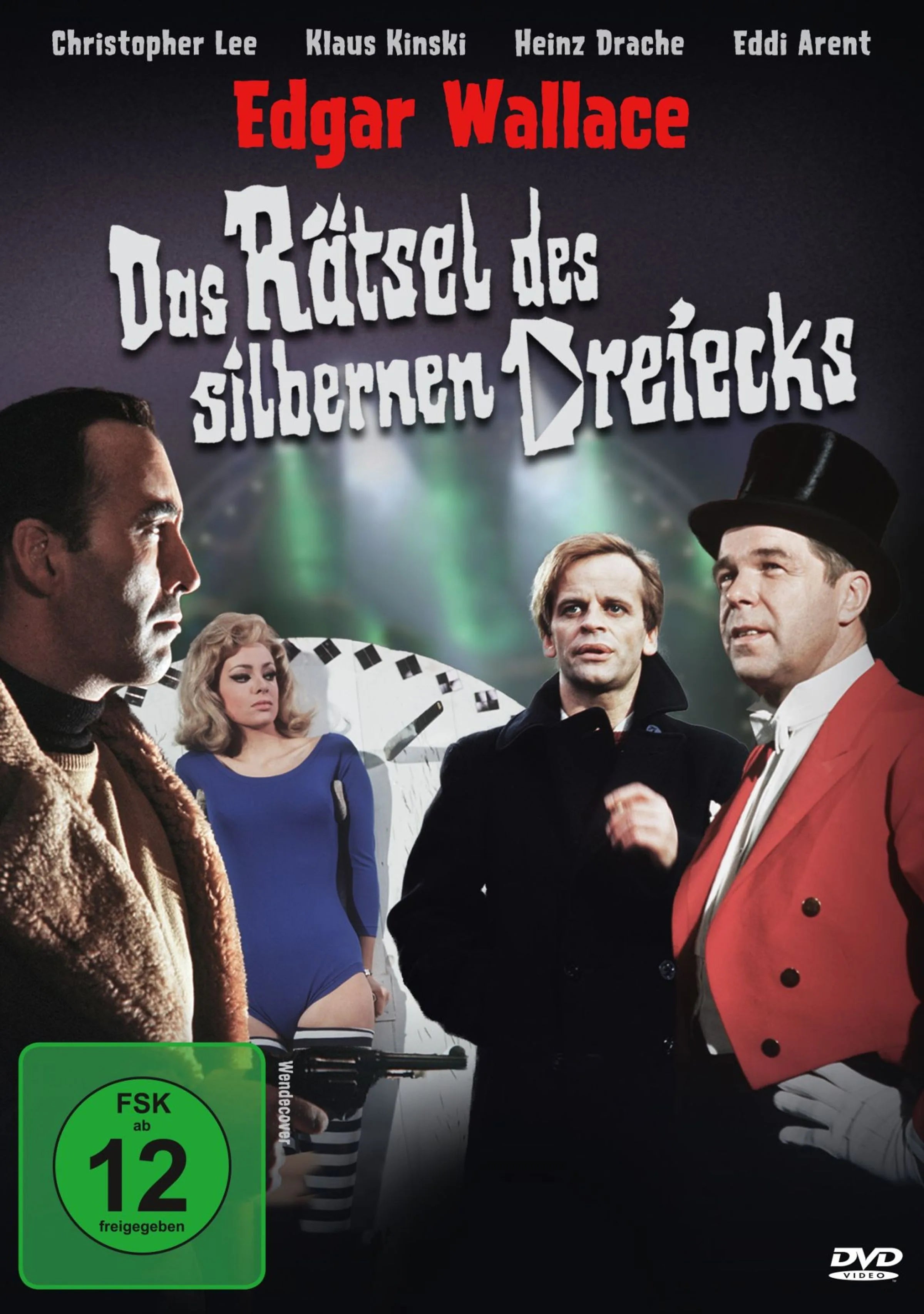 DVD-Cover: Das Rätsel des silbernen Dreiecks. Regie: John Llewellyn Moxey