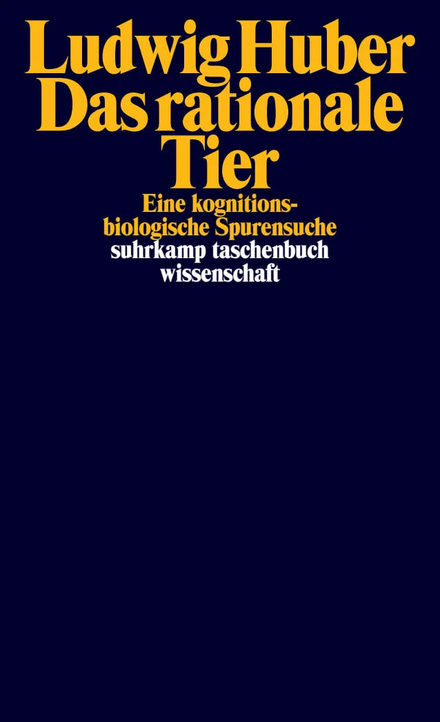 Buchcover von 'Das rationale Tier' - Taschenbuch von Ludwig Huber
