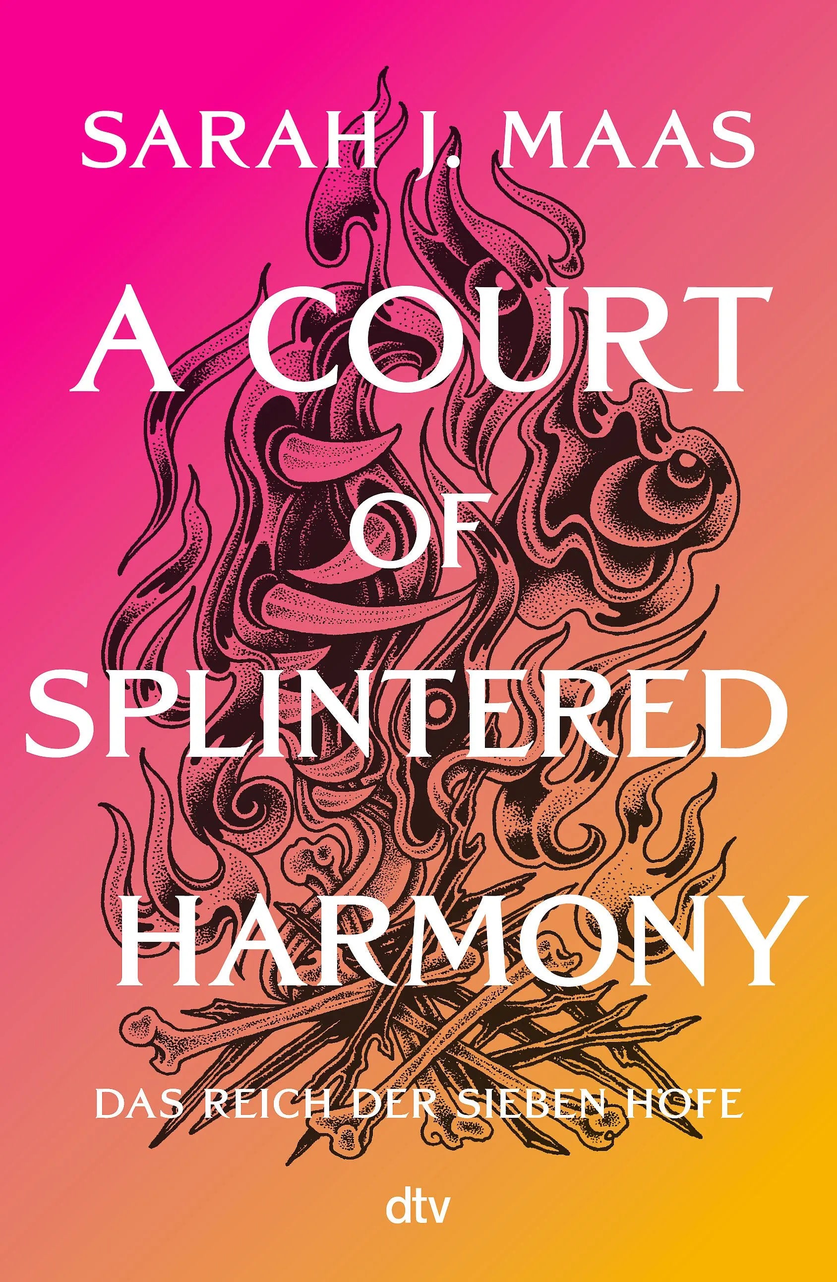 Cover: Das Reich der Sieben Höfe – A Court of Splintered Harmony (Hardcover) von Sarah J. Maas