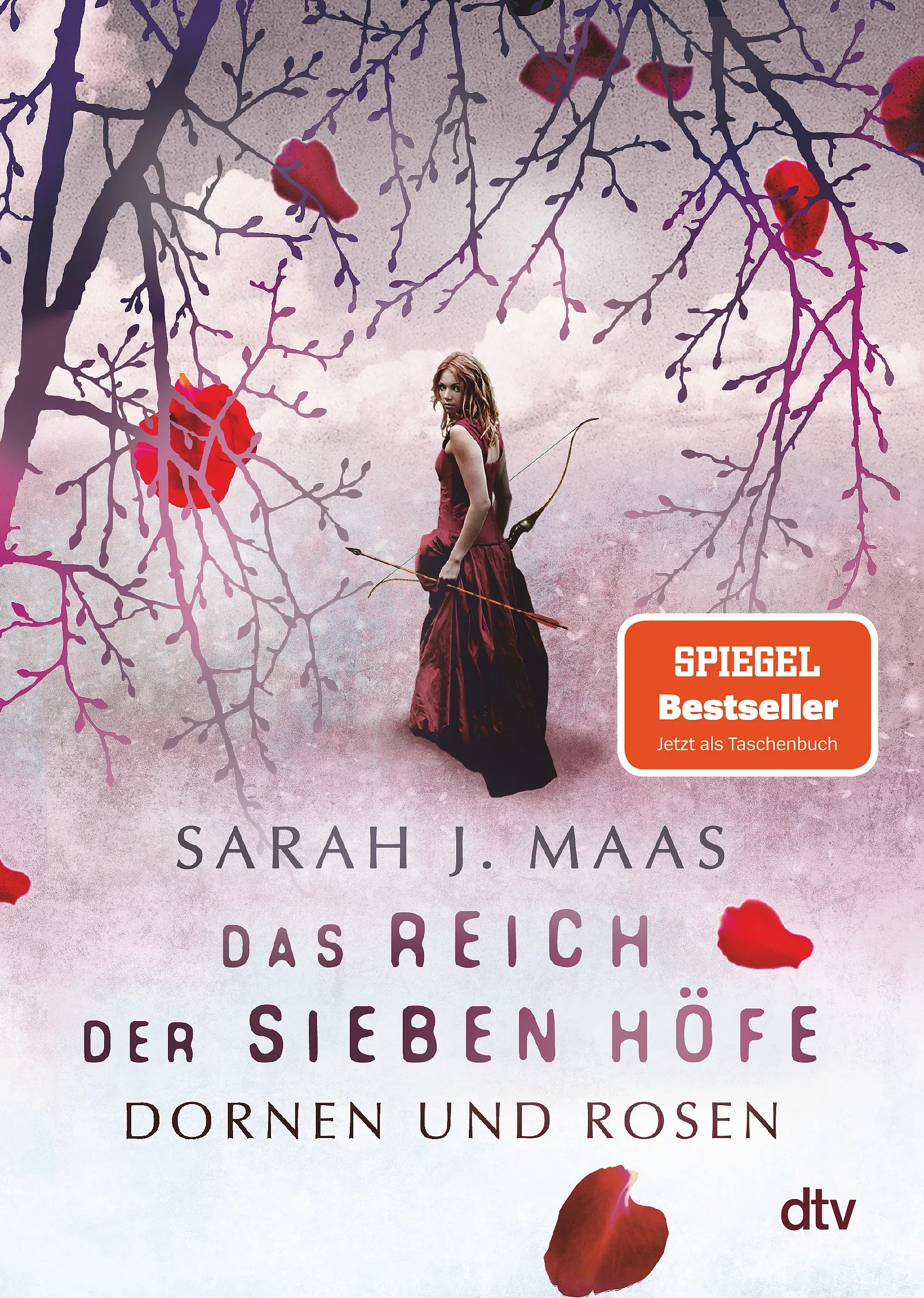 Buchcover von 'Das Reich der sieben Höfe – Dornen und Rosen' - Taschenbuch von Sarah J. Maas