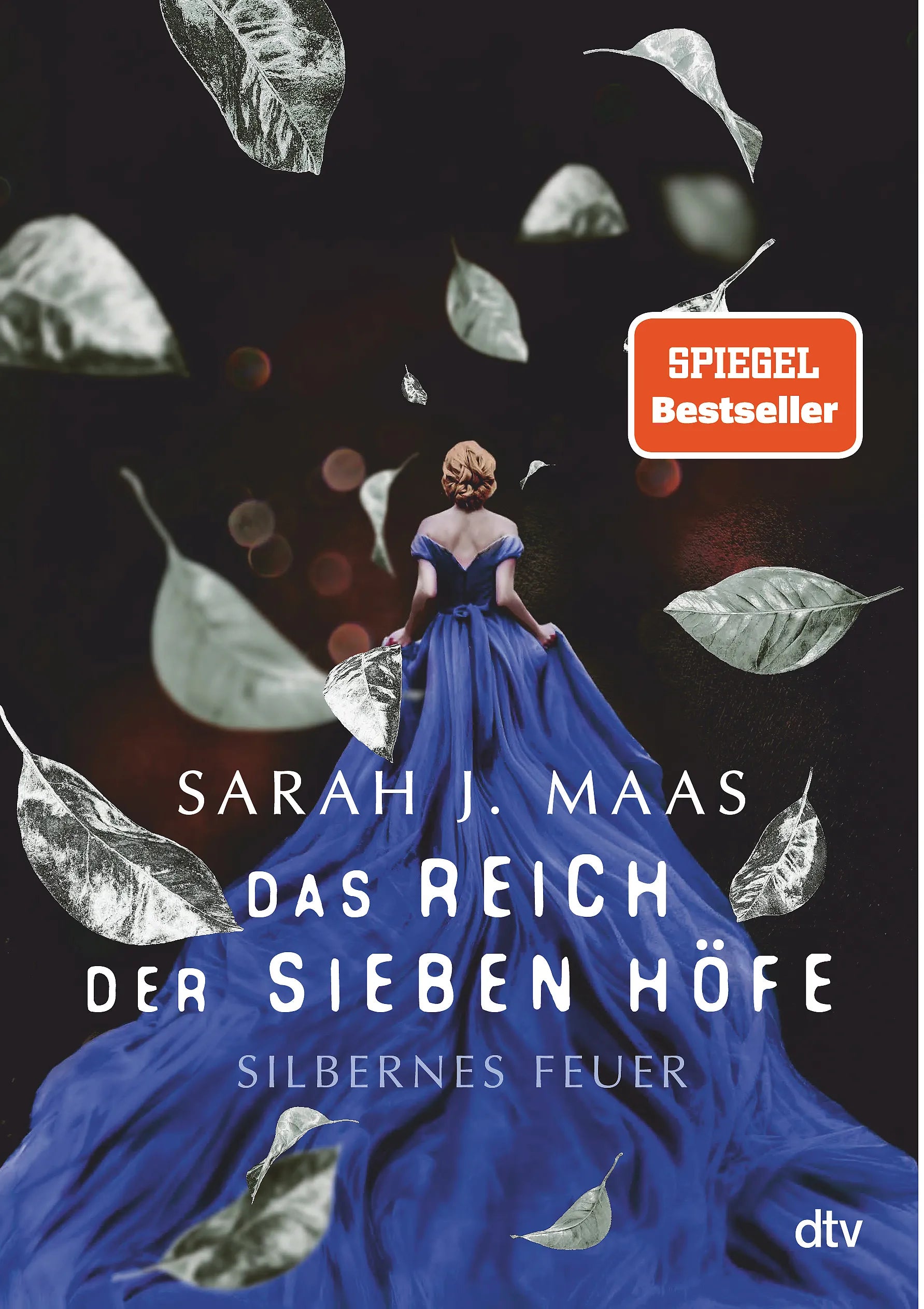 Buchcover von 'Das Reich der sieben Höfe – Silbernes Feuer' - Gebundene Ausgabe von Sarah J. Maas