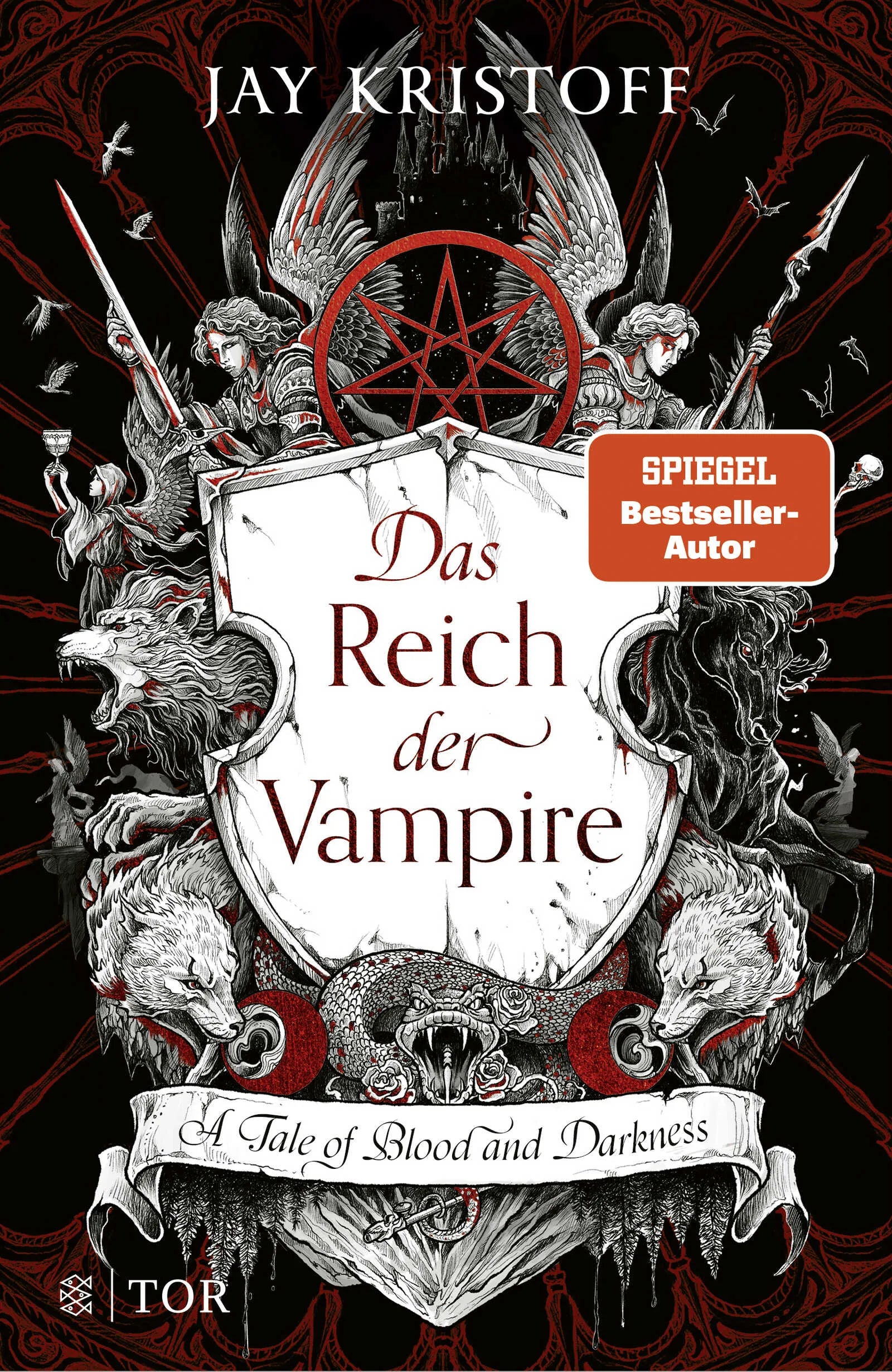 Buchcover von 'Das Reich der Vampire' - Gebundene Ausgabe von Jay Kristoff