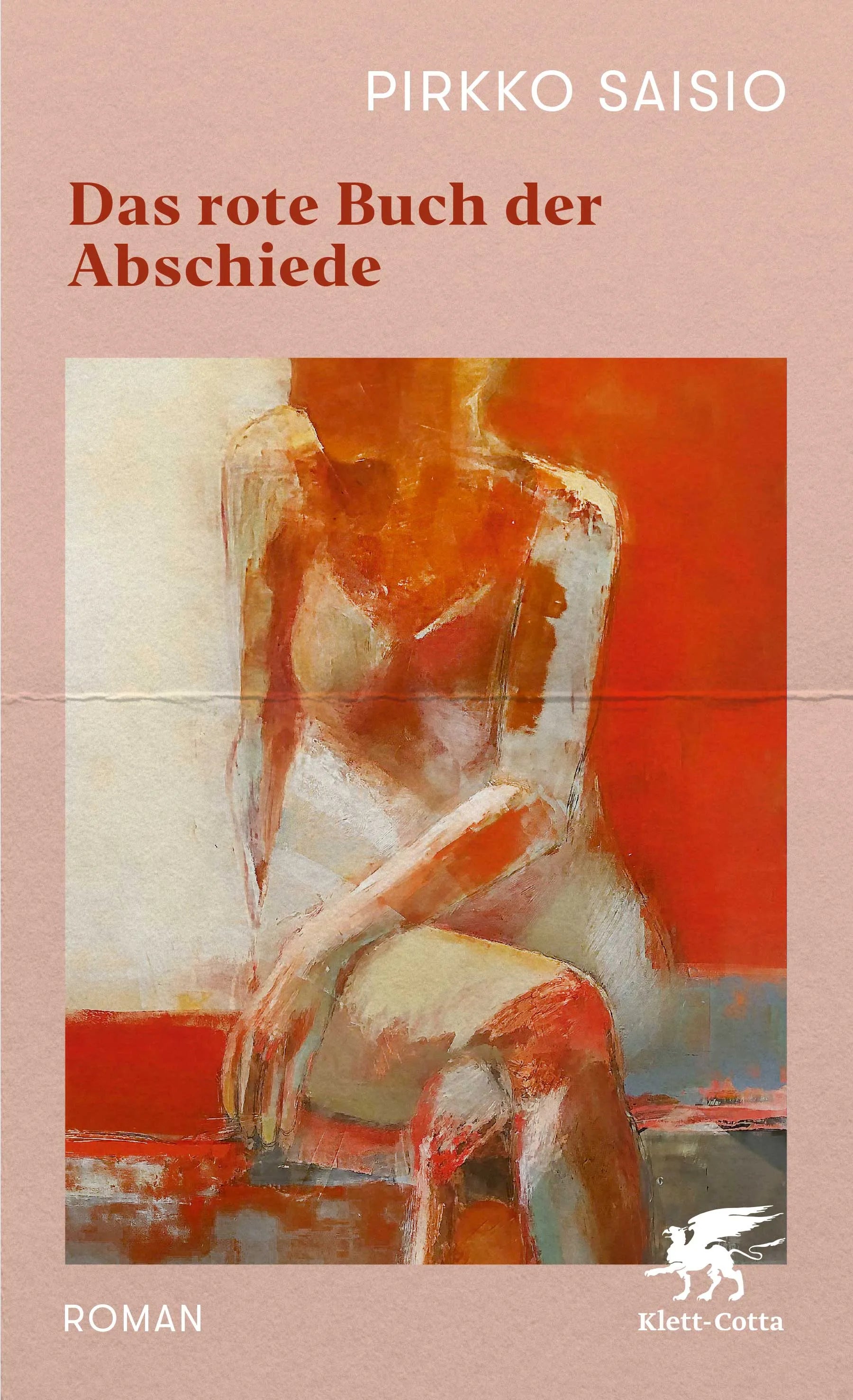 Buchcover von 'Das rote Buch der Abschiede' - Gebundene Ausgabe von Pirkko Saisio