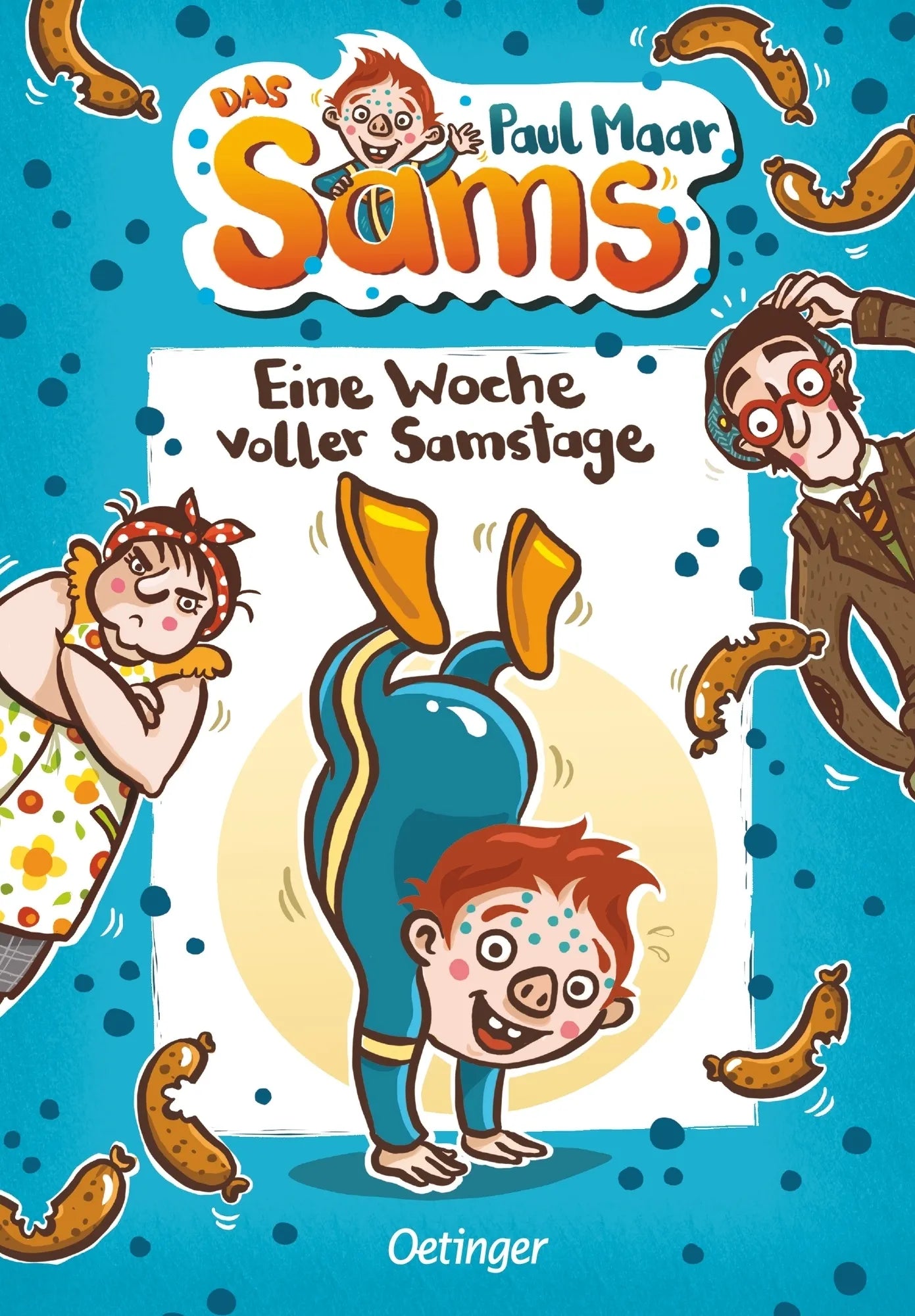 Buchcover von 'Das Sams 1. Eine Woche voller Samstage' - Gebundene Ausgabe von Paul Maar