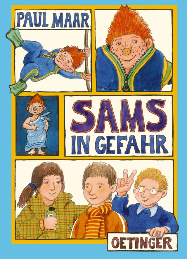 Buchcover von 'Das Sams 5. Sams in Gefahr' - Gebundene Ausgabe von Paul Maar