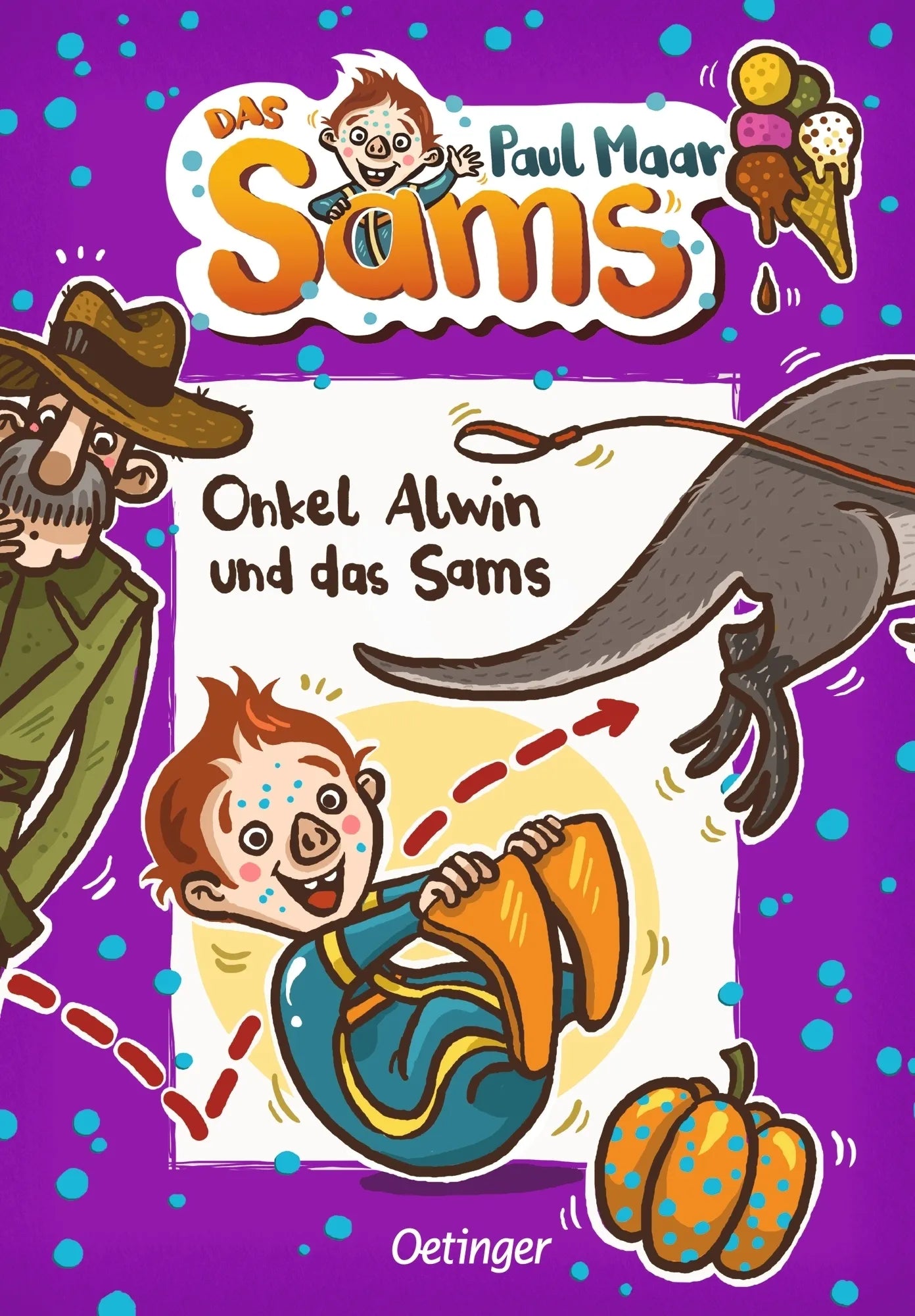 Buchcover von 'Das Sams 6. Onkel Alwin und das Sams' - Gebundene Ausgabe von Paul Maar