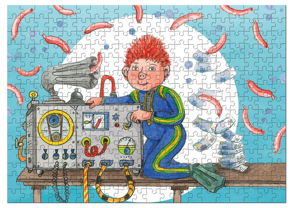 Das Sams. Puzzle im Buch. 300 Teile, Format 48 x 24 cm – Ansicht