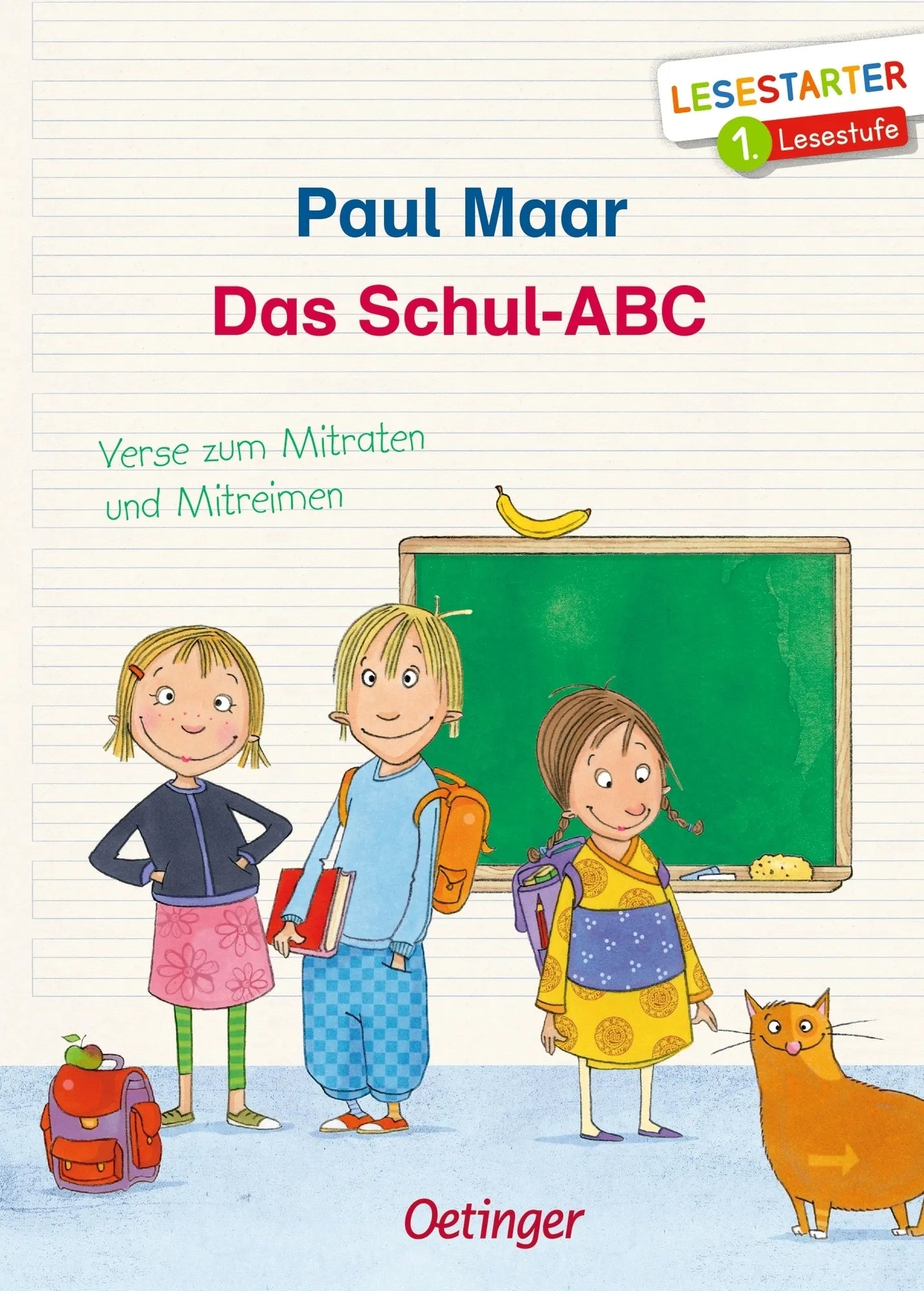 Buchcover von 'Das Schul-ABC. Verse zum Mitraten und Mitreimen' - Gebundene Ausgabe von Paul Maar