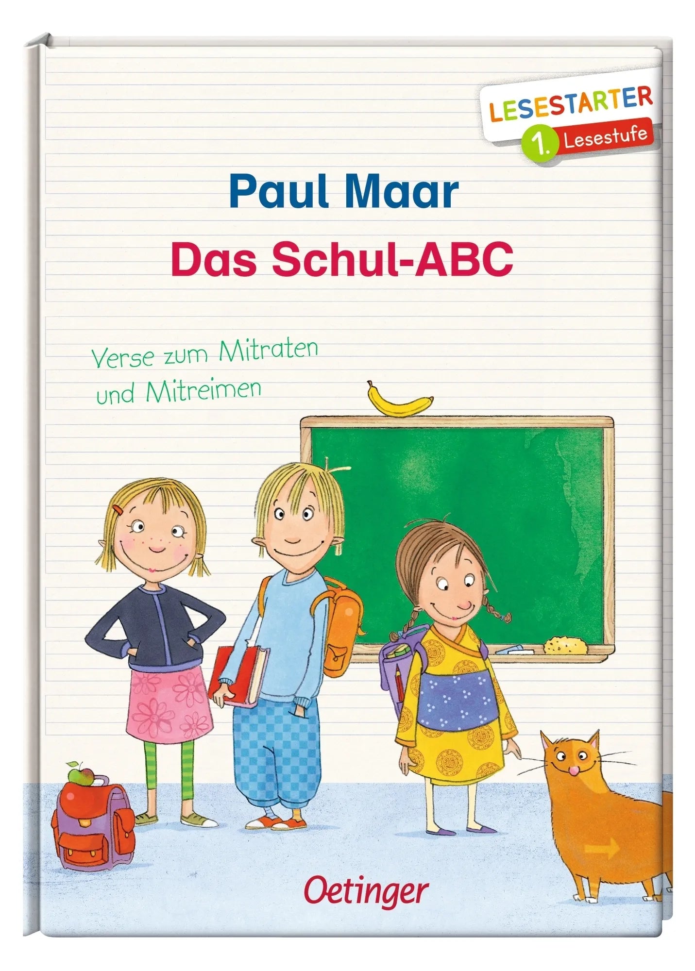 Produktansicht: Das Schul-ABC. Verse zum Mitraten und Mitreimen (Gebundene Ausgabe)