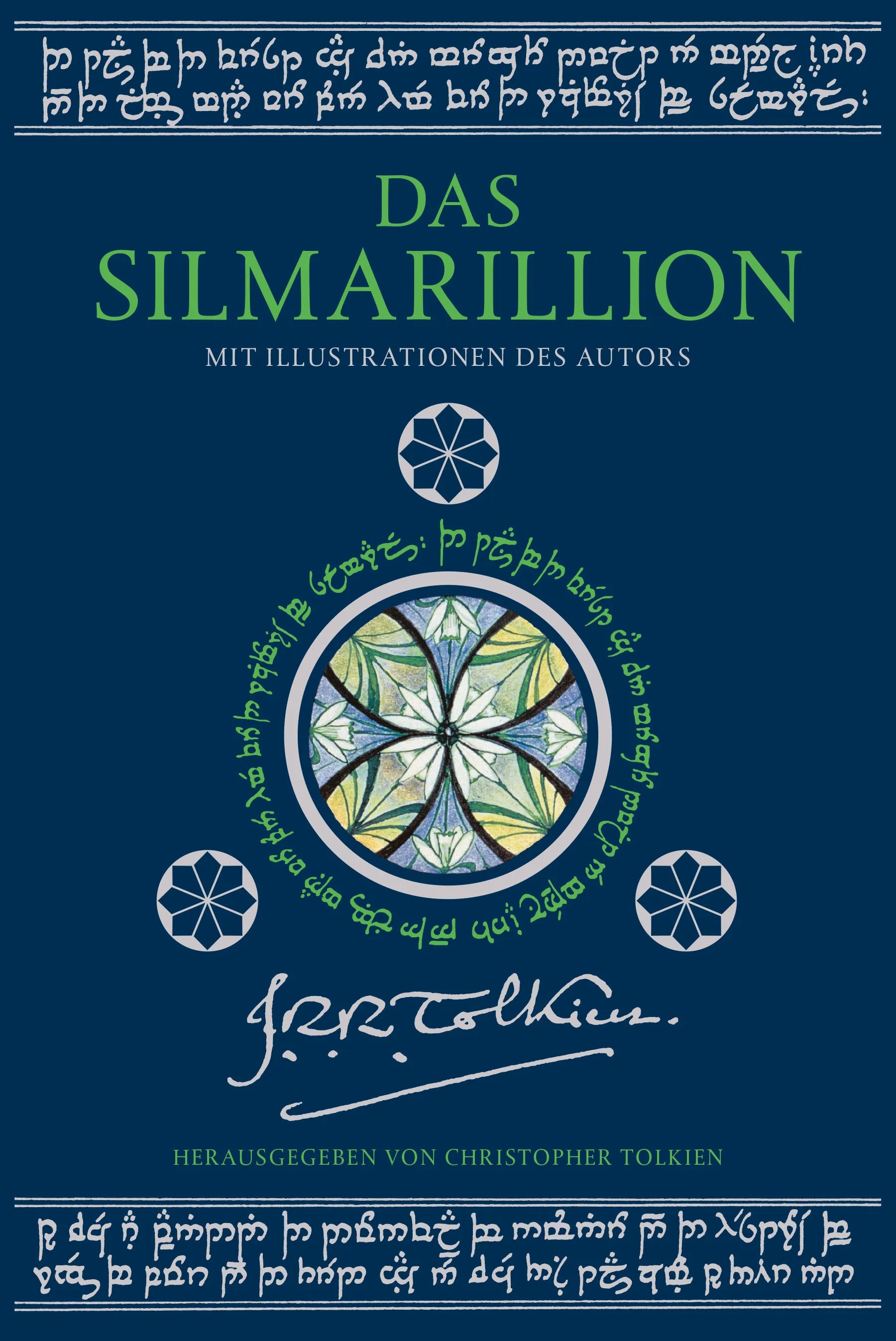 Buchcover von 'Das Silmarillion Luxusausgabe' - Gebundene Ausgabe von J.R.R. Tolkien