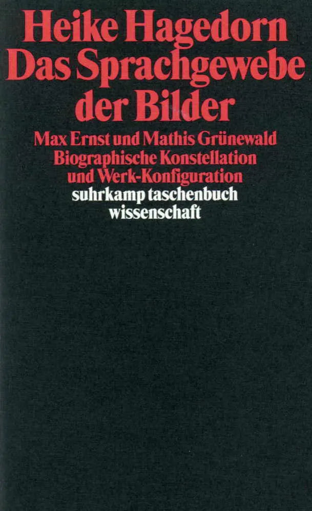 Buchcover von 'Das Sprachgewebe der Bilder' - Taschenbuch von Heike Hagedorn