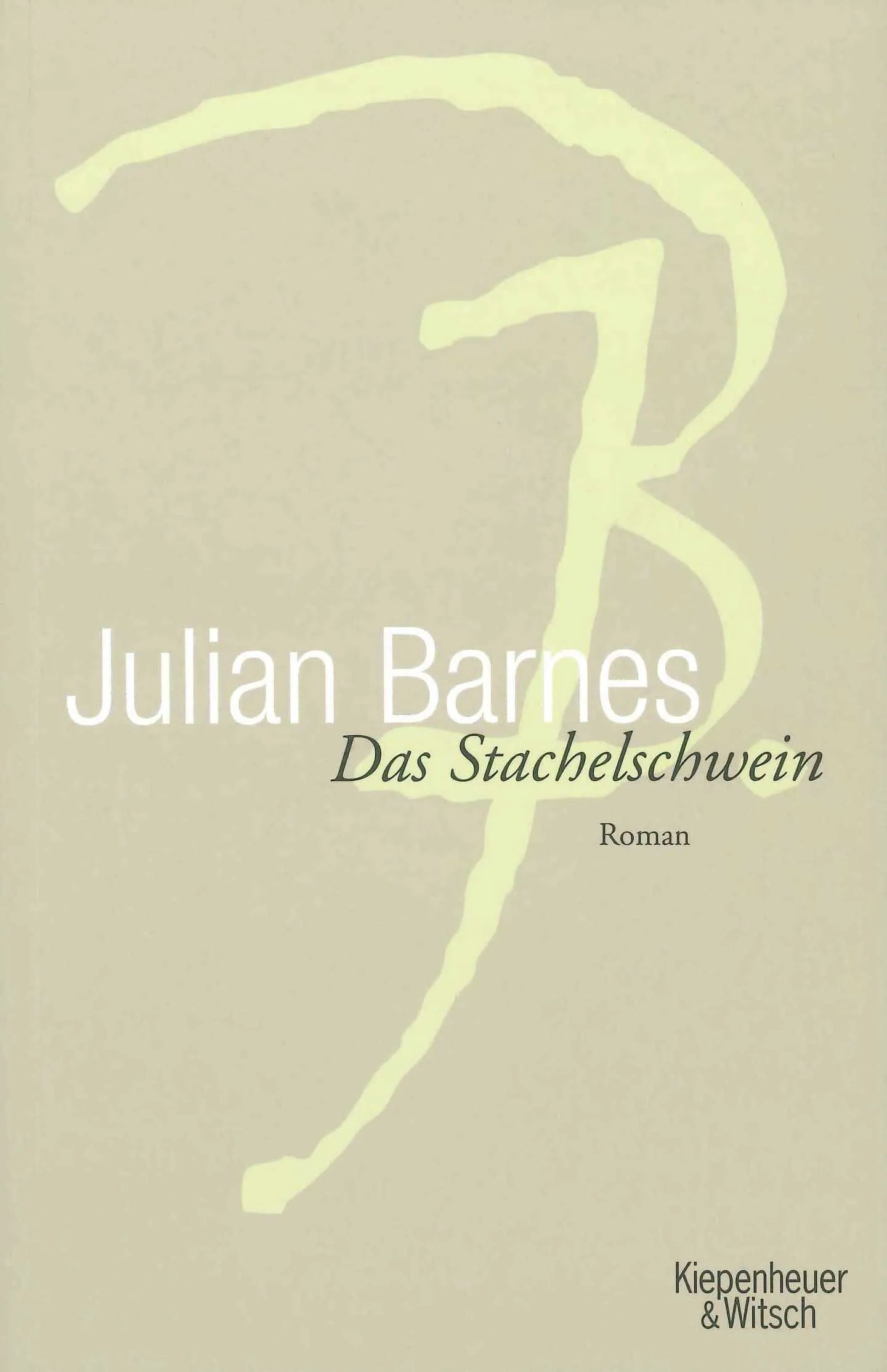 Buchcover von 'Das Stachelschwein' - Paperback von Julian Barnes