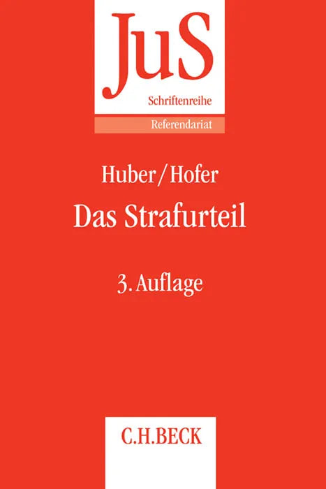 Buchcover von 'Das Strafurteil' - Taschenbuch von Michael Huber