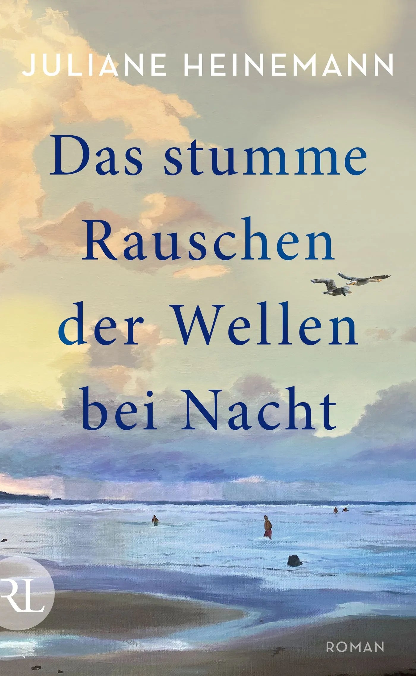 Buchcover von 'Das stumme Rauschen der Wellen bei Nacht' - Gebundene Ausgabe von Juliane Heinemann