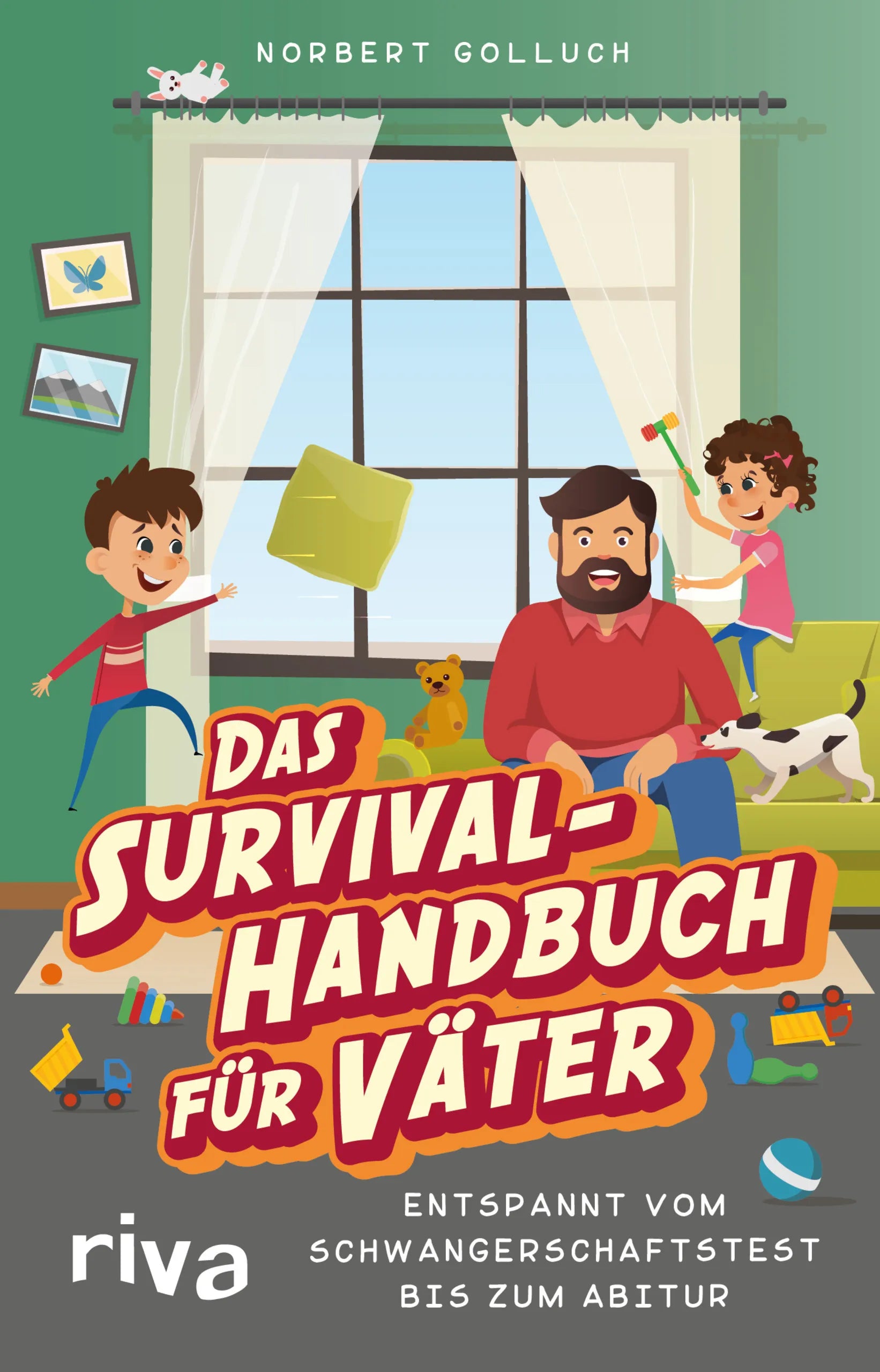 Buchcover von 'Das Survival-Handbuch für Väter' - Gebundene Ausgabe von Norbert Golluch